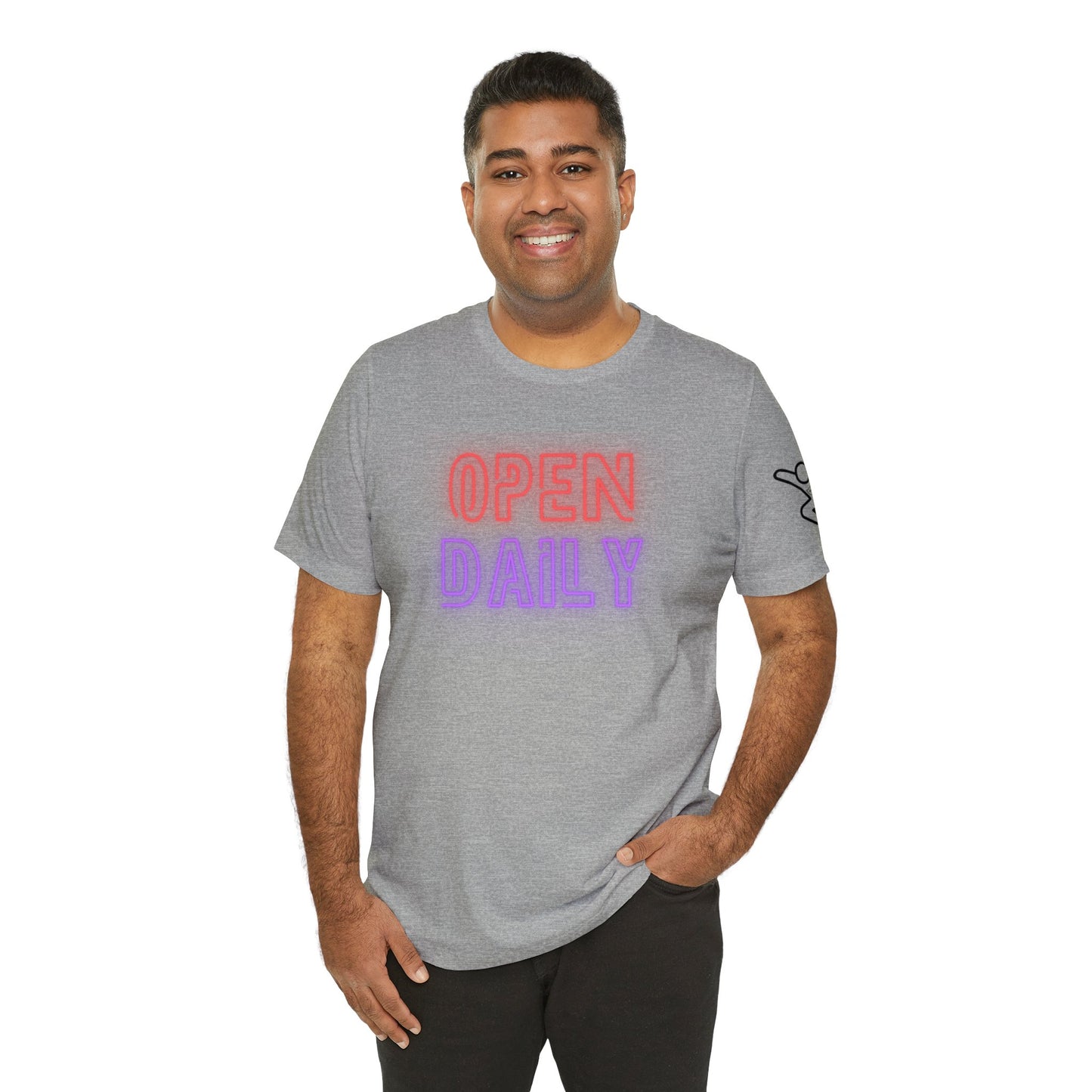 Neon Daily Unisex Jersey Short Sleeve Graphic Tee