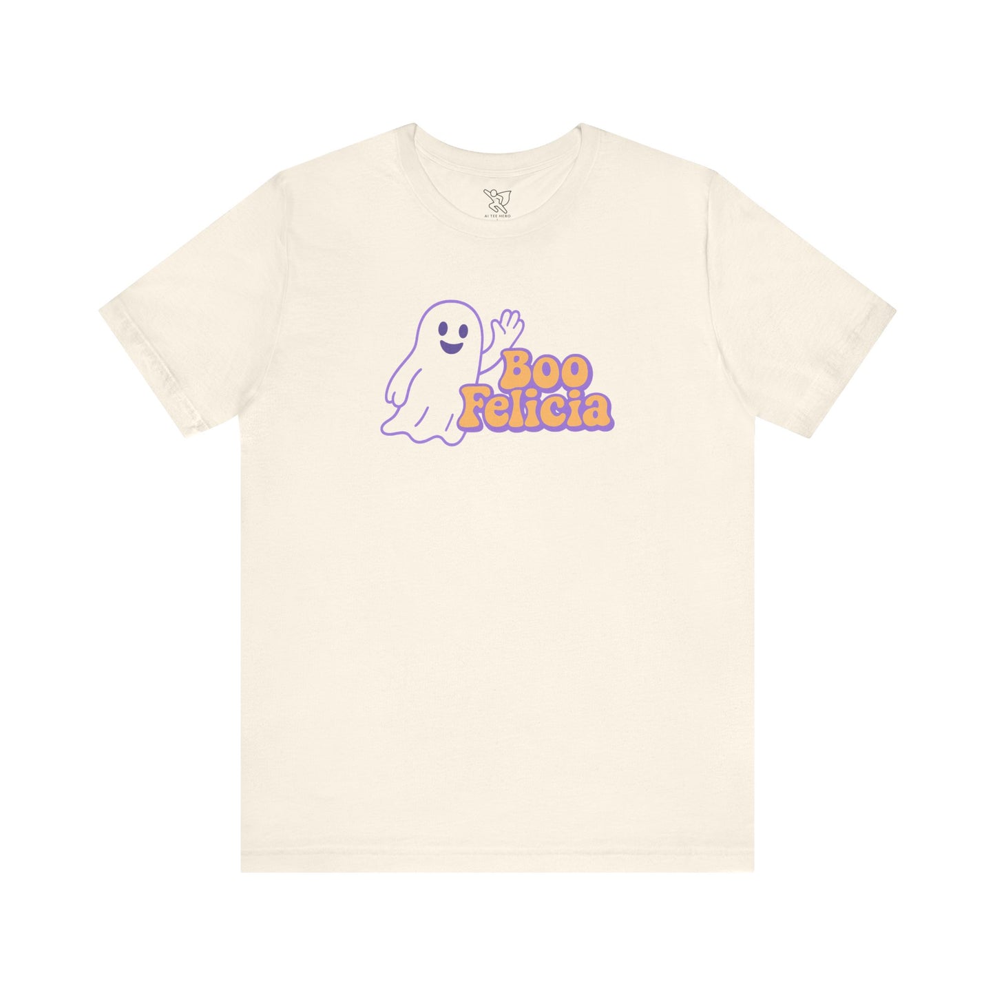 "Boo Felicia Ghost" Unisex Halloween T-Shirt, Spooky Apparel, Fun Gift, Casual Wear, Holiday Shirt