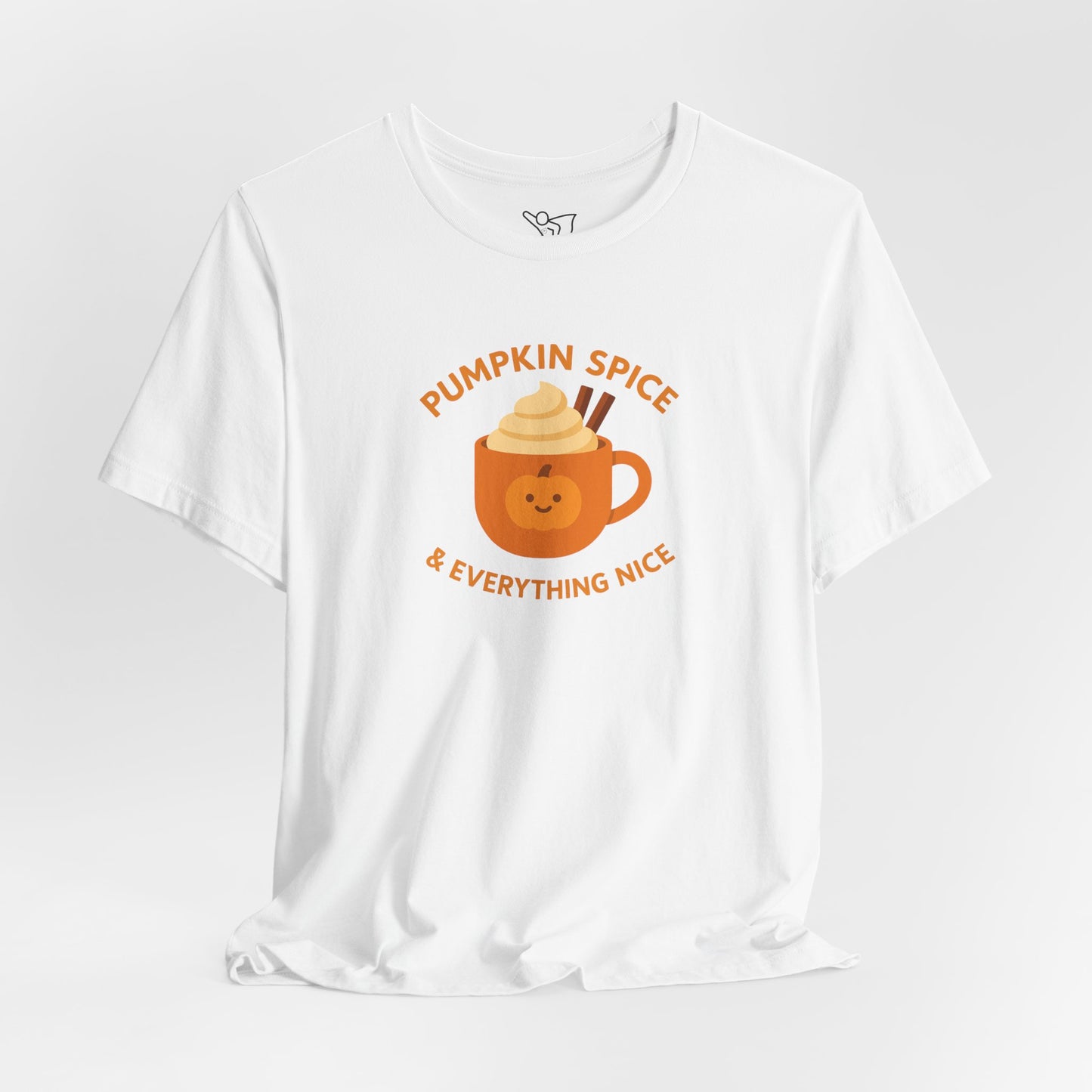"Pumpkin Spice & Everything Nice" Fall T-Shirt, Autumn Fashion, Cozy Casual Wear, Pumpkin Lovers Gift, Seasonal Apparel