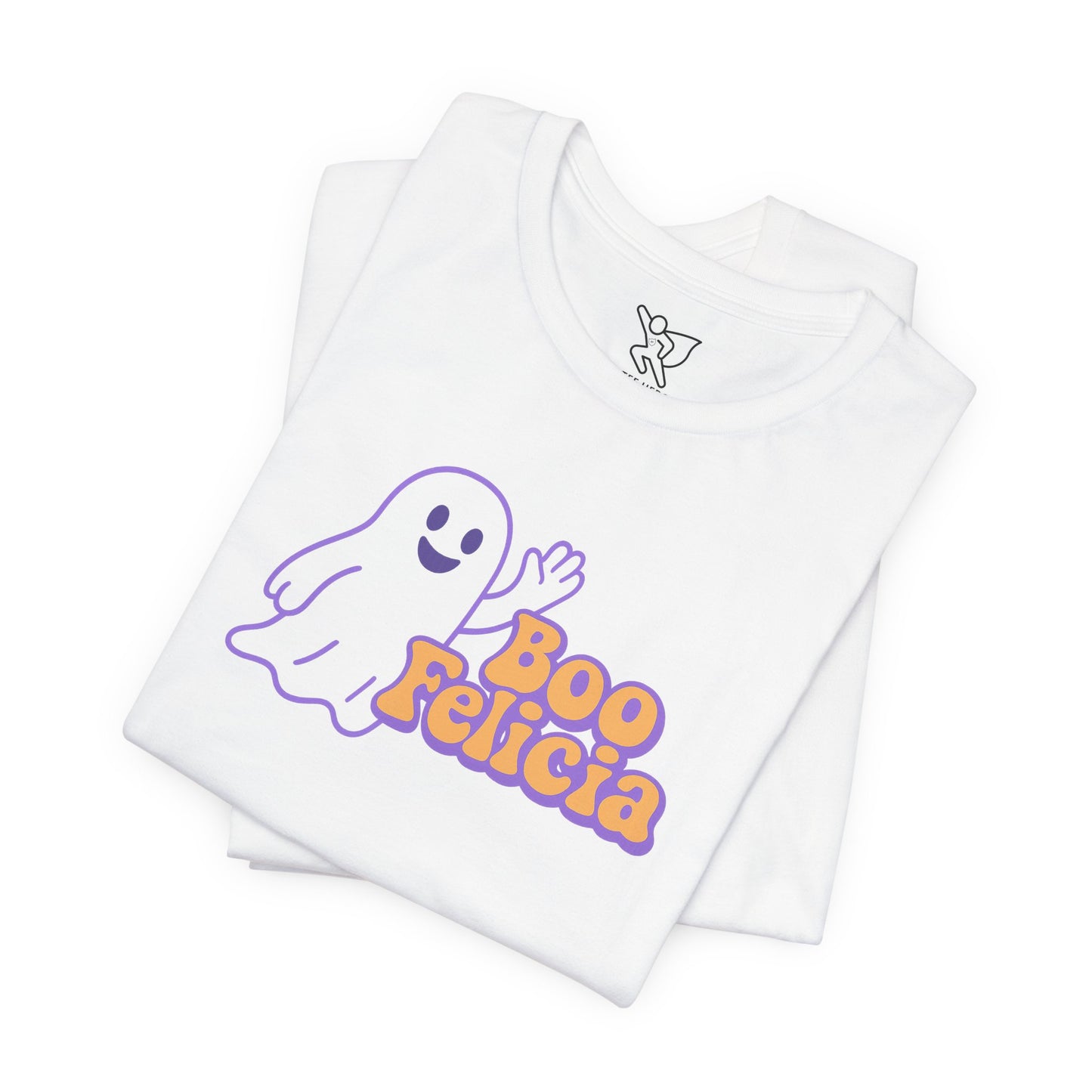 "Boo Felicia Ghost" Unisex Halloween T-Shirt, Spooky Apparel, Fun Gift, Casual Wear, Holiday Shirt