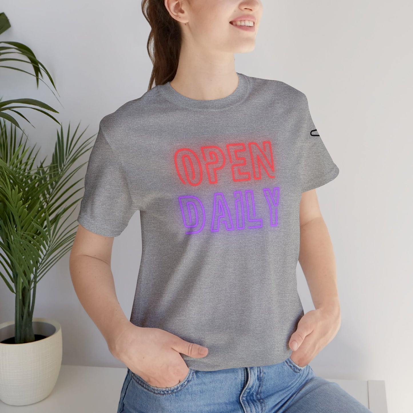 Neon Daily Unisex Jersey Short Sleeve Graphic Tee