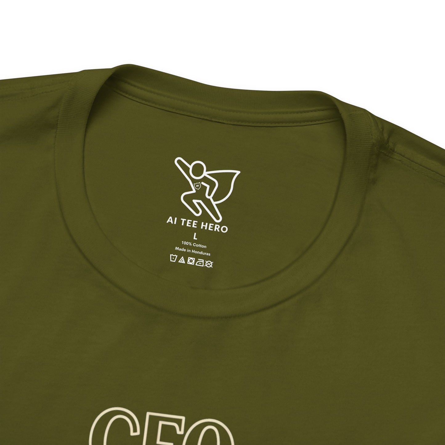 "CEO: Chief Espresso Officer" CW-1 Unisex Jersey T-Shirt for Baristas, Funny Coffee Shirt for Gifts, Perfect for Birthdays, Coffee Shop Outfits