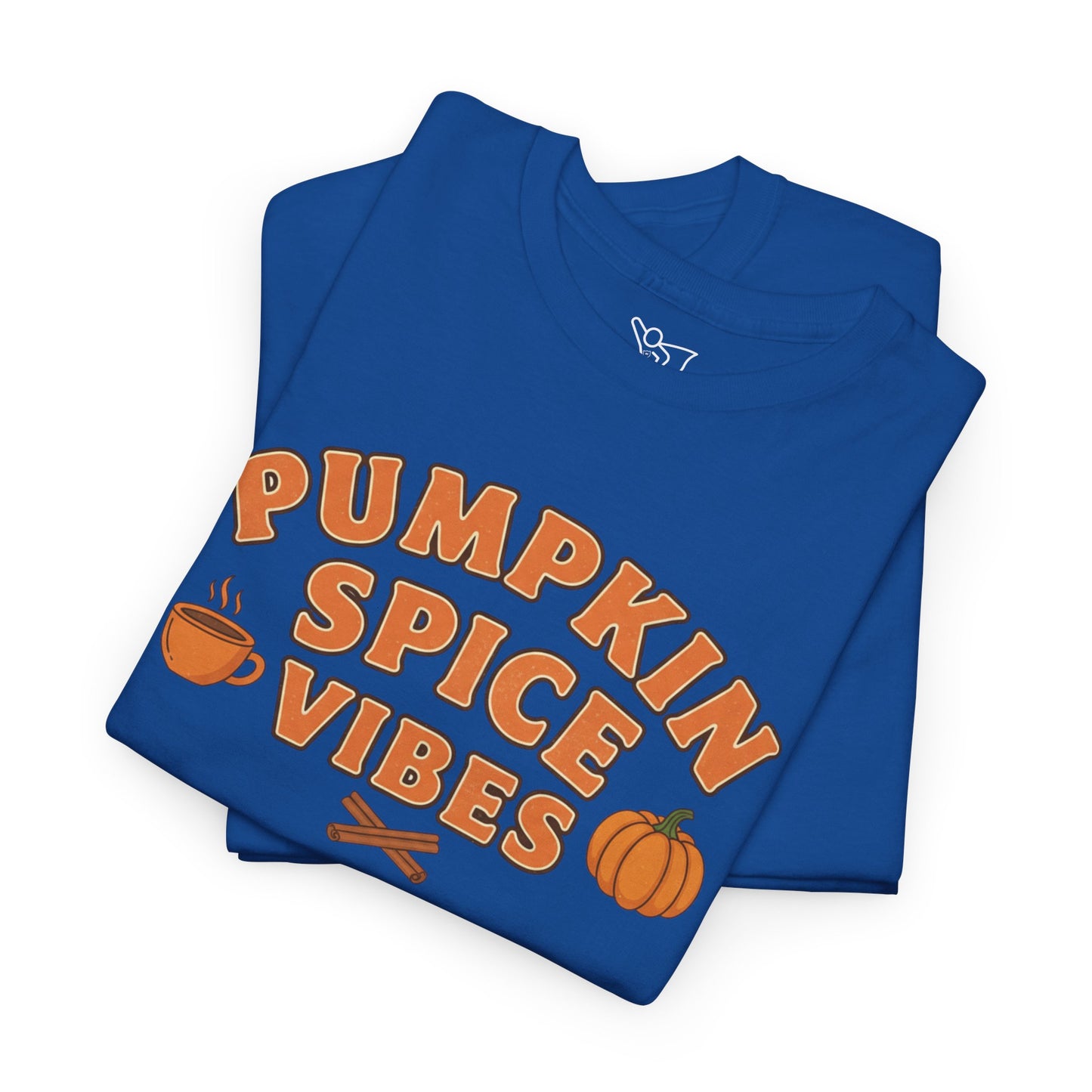 "Pumpkin Spice Vibes" Unisex Autumn T-Shirt for Fall, Cozy Apparel, Pumpkin Lover Gift, Halloween Party Wear
