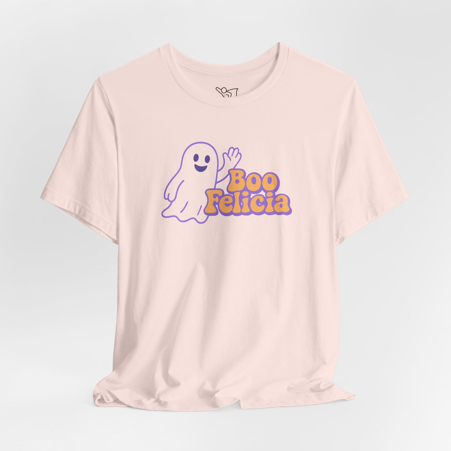 "Boo Felicia Ghost" Unisex Halloween T-Shirt, Spooky Apparel, Fun Gift, Casual Wear, Holiday Shirt