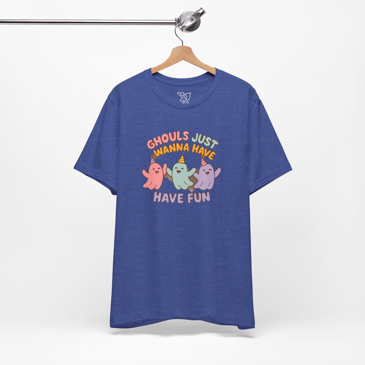 "Ghouls Just Wanna Have Fun" T-Shirt for Halloween, Unisex Graphic Shirt, Cute Ghosts Tee, Casual Wear, Gift for Friends