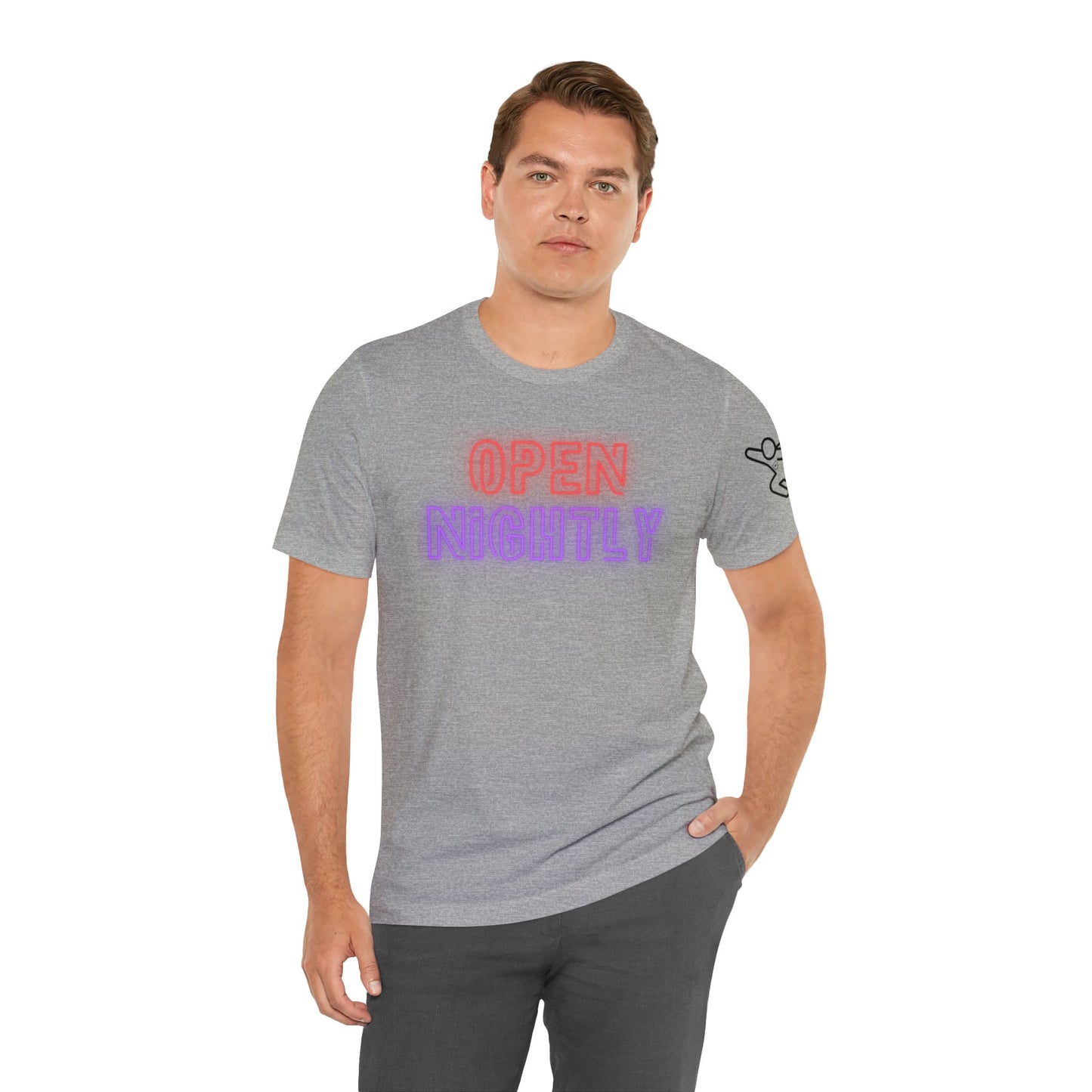 Neon Nightly Unisex Jersey Short Sleeve Graphic Tee