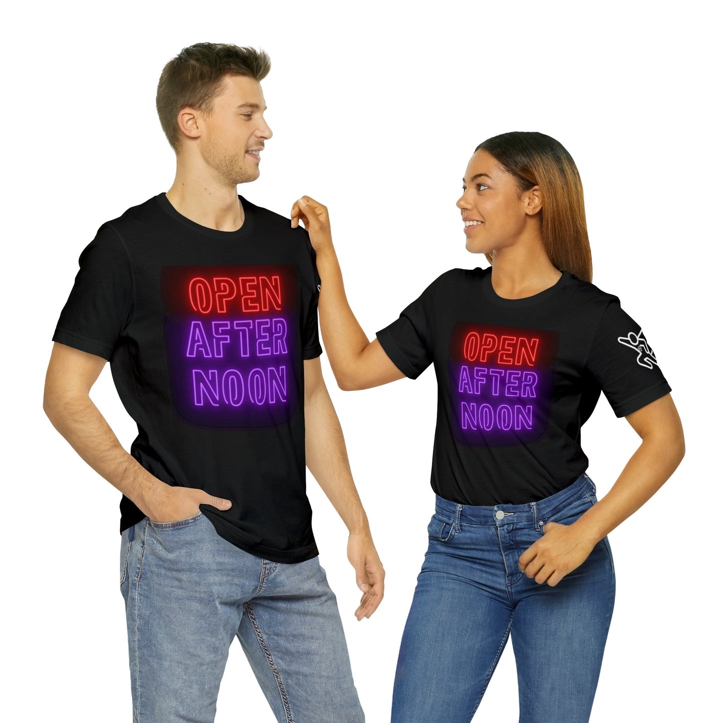 Neon Noon Unisex Jersey Short Sleeve Graphic Tee