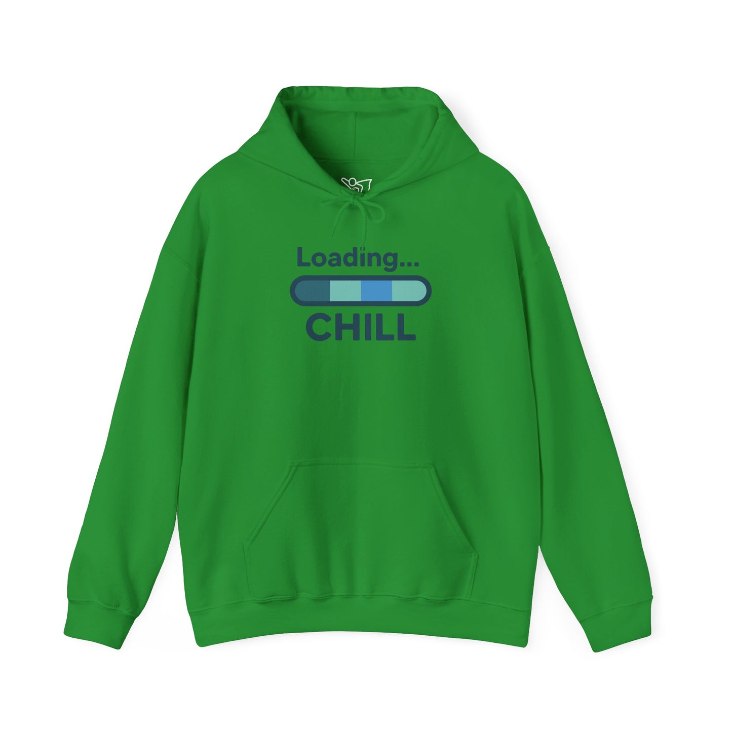 "Loading Chill" Unisex Hoodie, Cozy Sweatshirt for Relaxation, Perfect for Gifts, Chill Vibes, Casual Wear