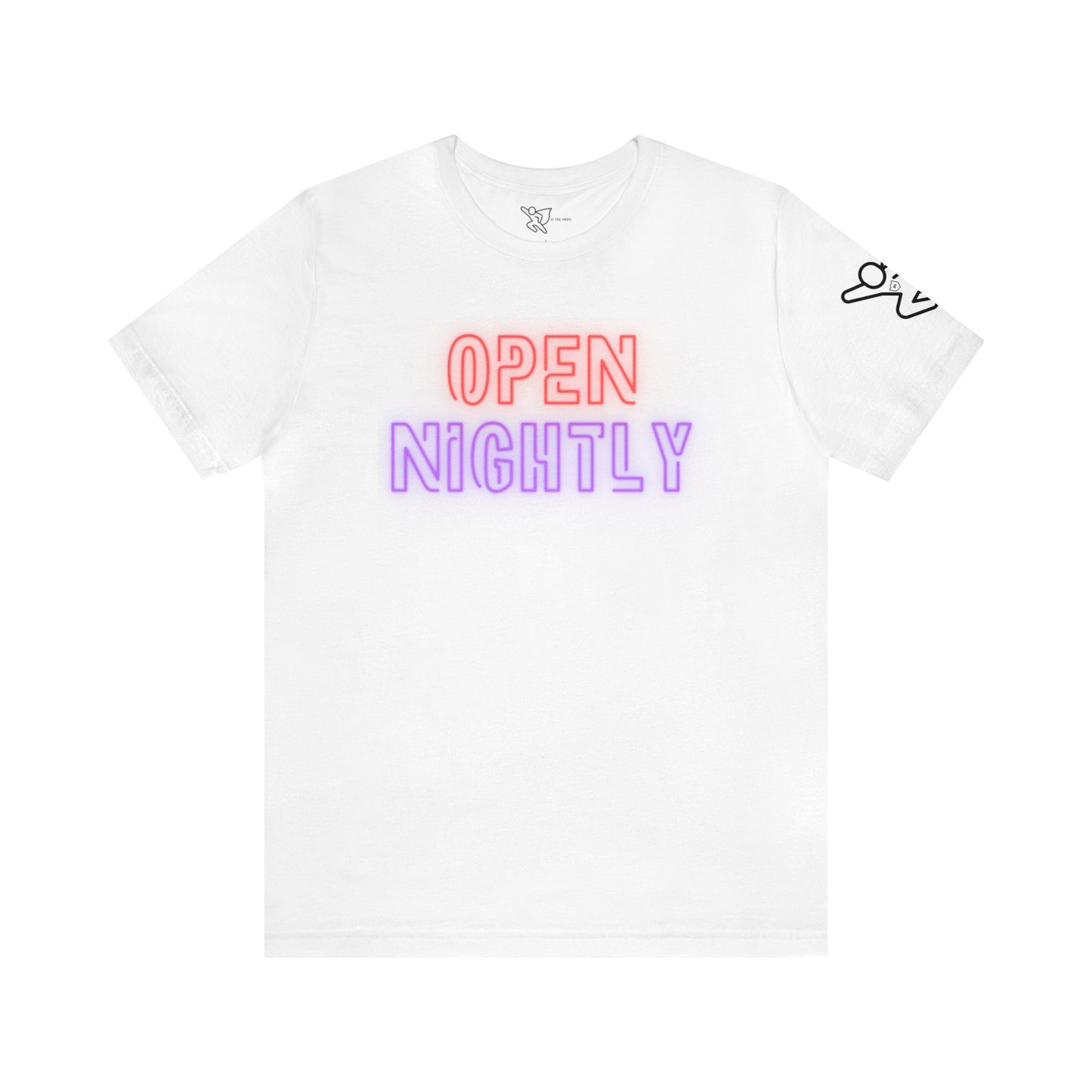 Neon Nightly Unisex Jersey Short Sleeve Graphic Tee