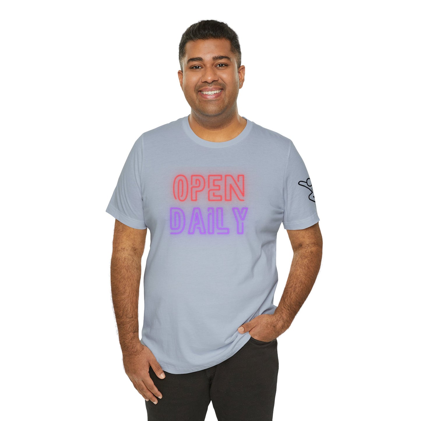 Neon Daily Unisex Jersey Short Sleeve Graphic Tee