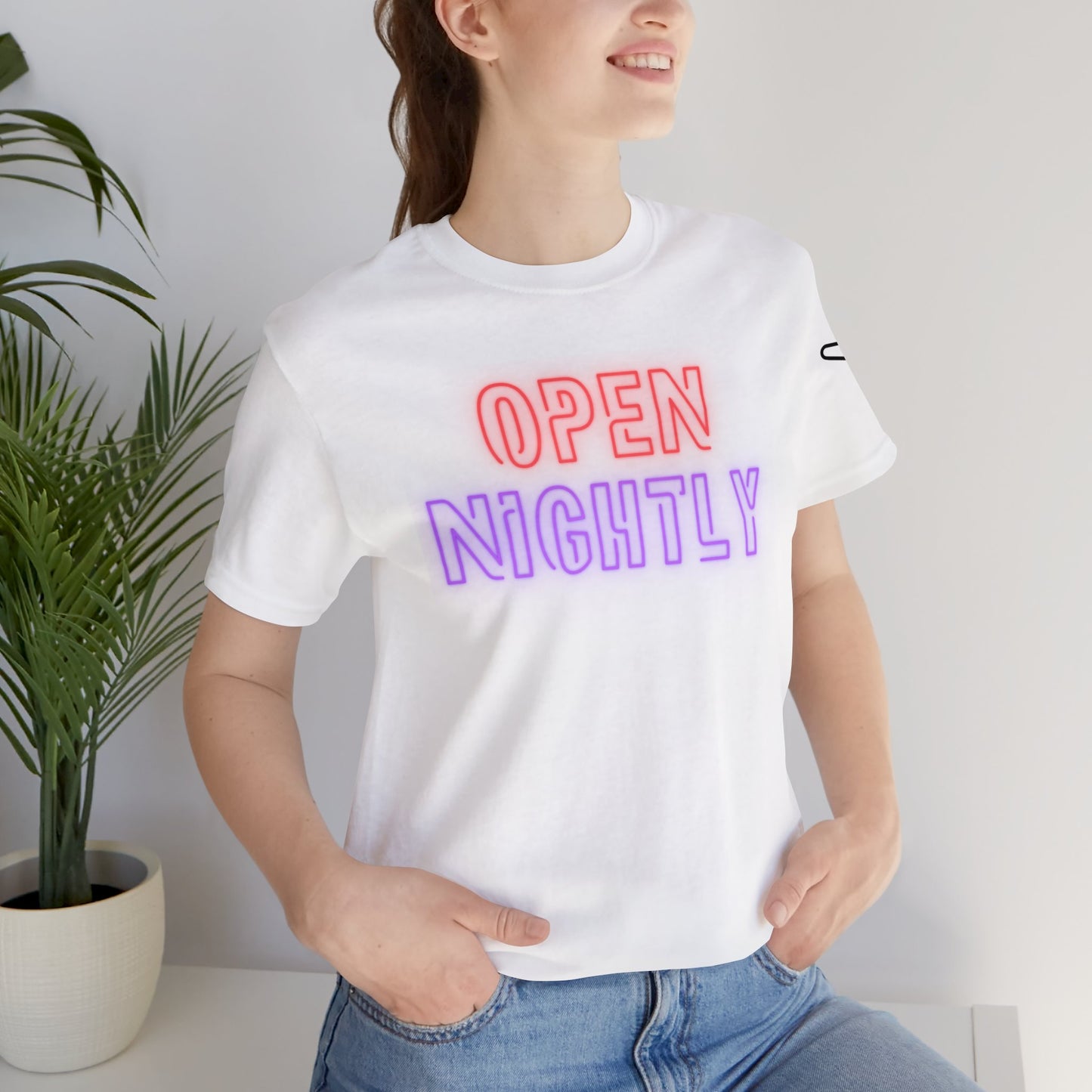 Neon Nightly Unisex Jersey Short Sleeve Graphic Tee