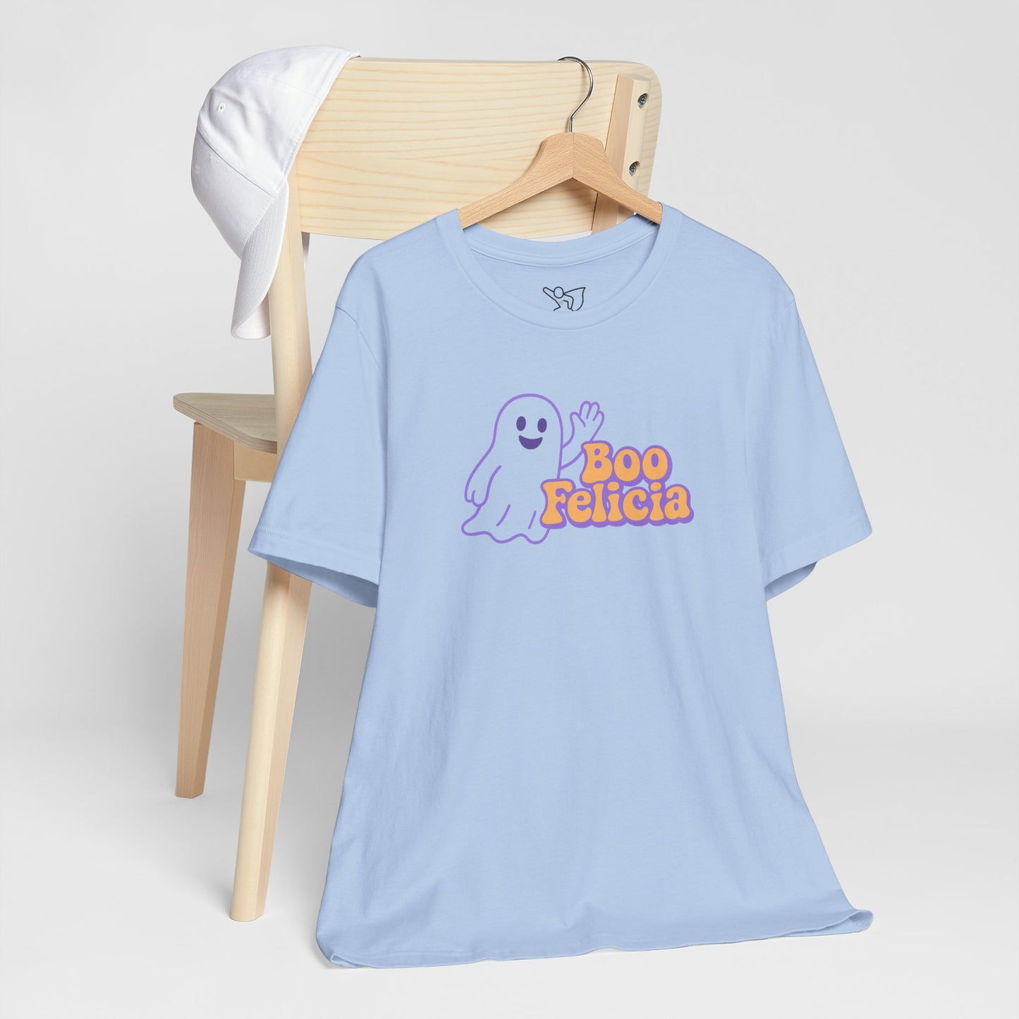 "Boo Felicia Ghost" Unisex Halloween T-Shirt, Spooky Apparel, Fun Gift, Casual Wear, Holiday Shirt