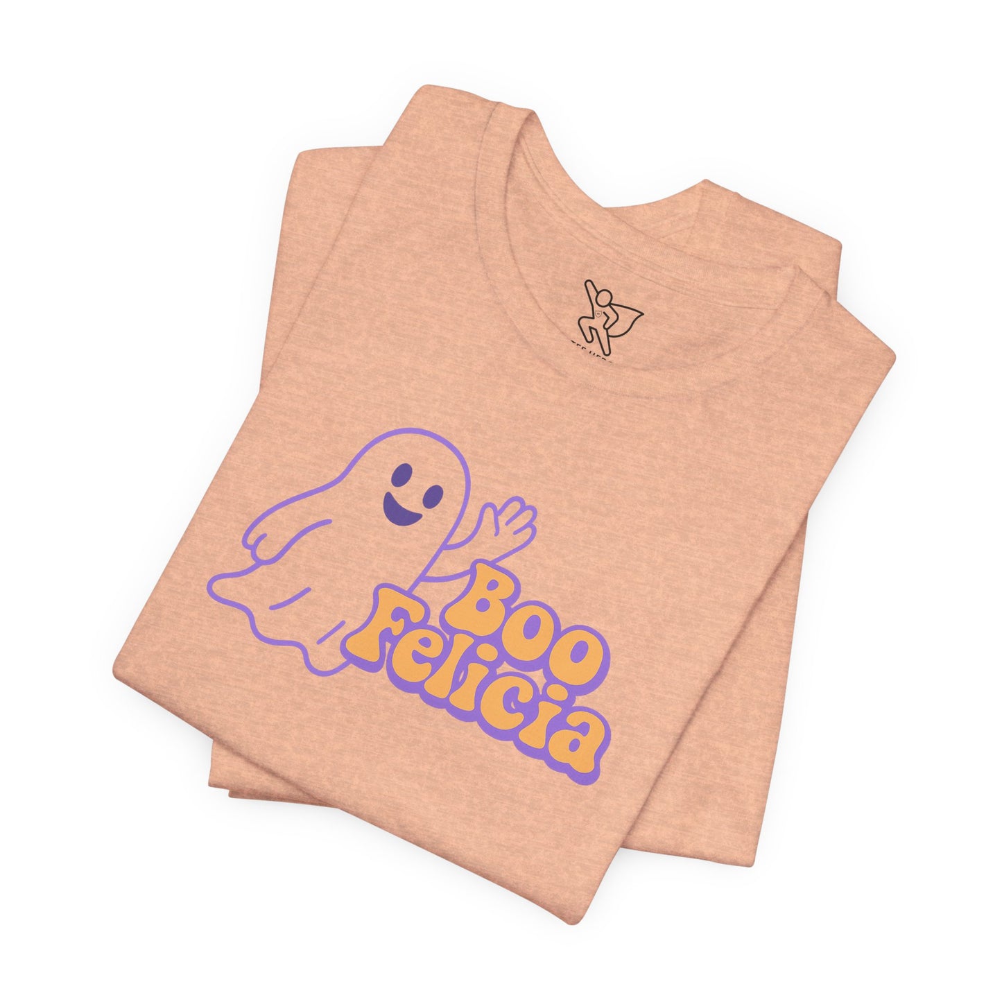 "Boo Felicia Ghost" Unisex Halloween T-Shirt, Spooky Apparel, Fun Gift, Casual Wear, Holiday Shirt