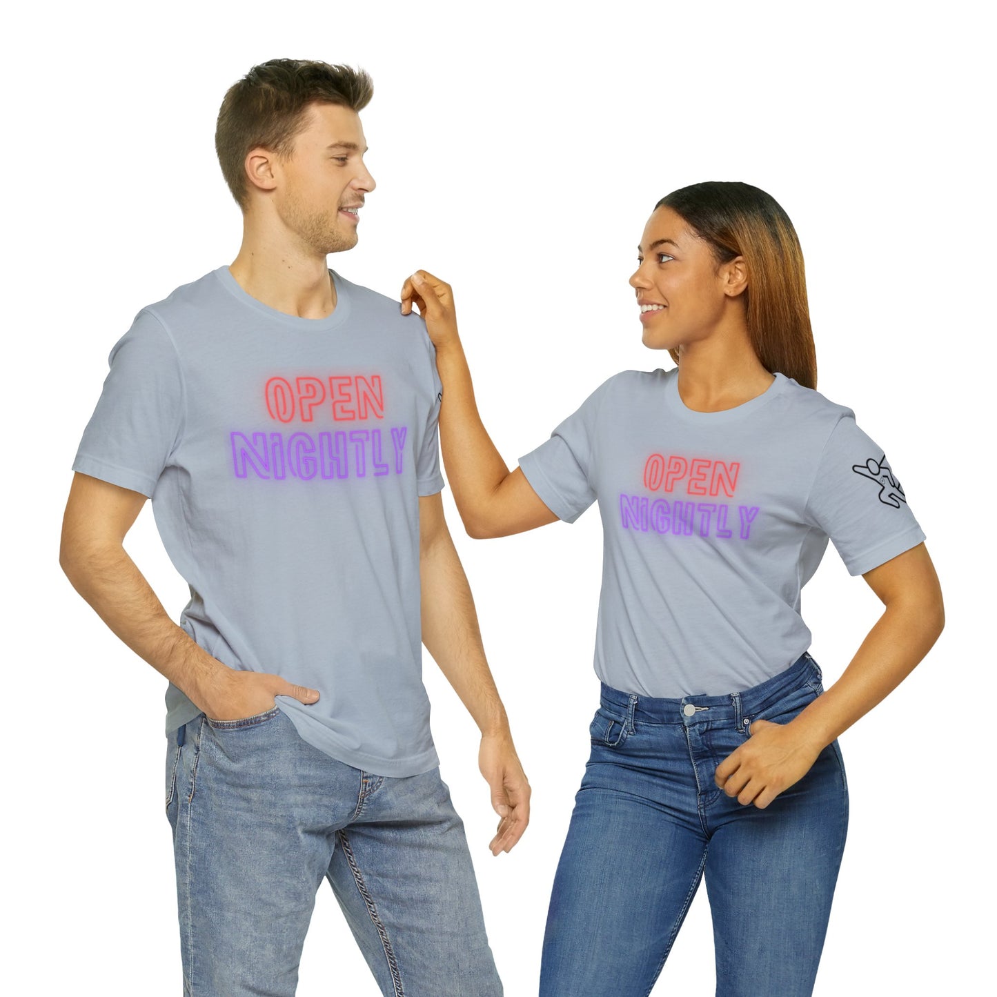 Neon Nightly Unisex Jersey Short Sleeve Graphic Tee