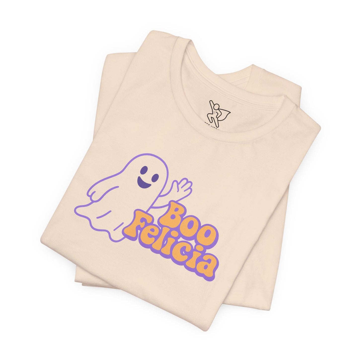 "Boo Felicia Ghost" Unisex Halloween T-Shirt, Spooky Apparel, Fun Gift, Casual Wear, Holiday Shirt