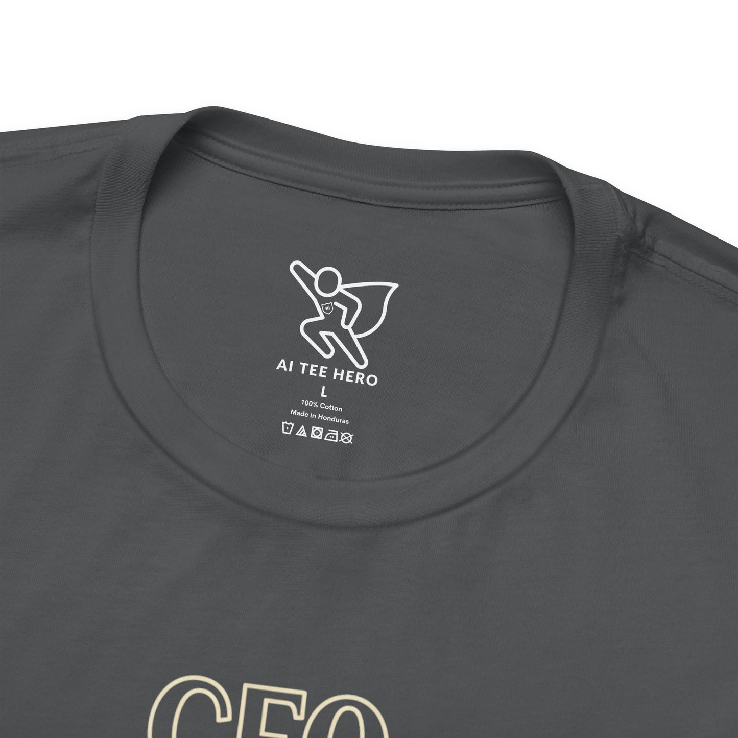 "CEO: Chief Espresso Officer" CW-1 Unisex Jersey T-Shirt for Baristas, Funny Coffee Shirt for Gifts, Perfect for Birthdays, Coffee Shop Outfits