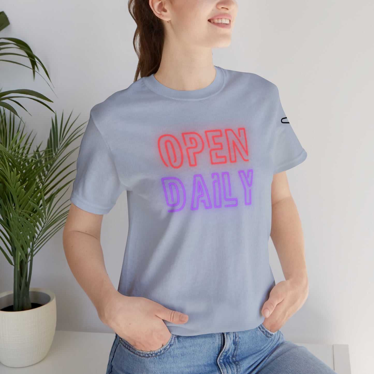 Neon Daily Unisex Jersey Short Sleeve Graphic Tee