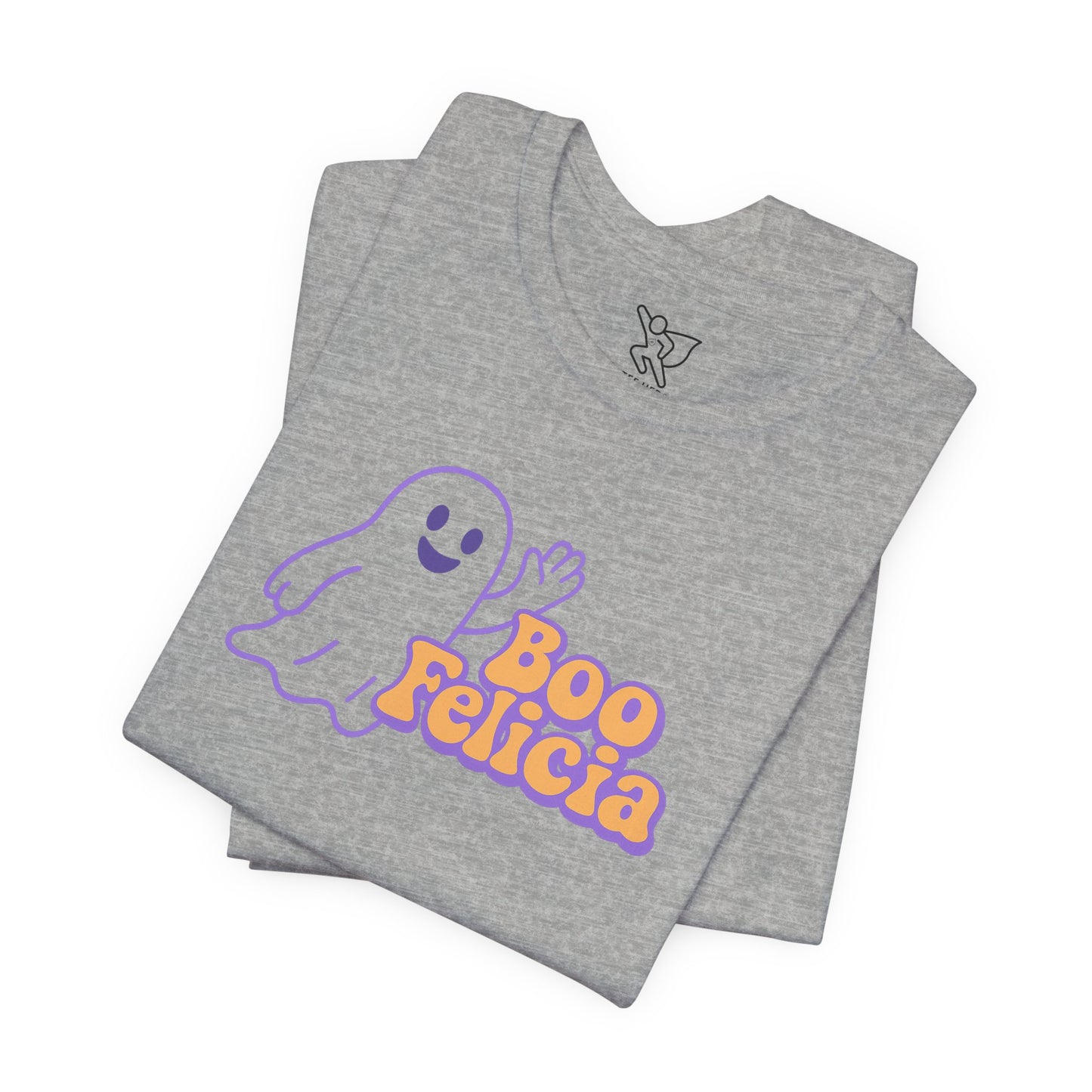 "Boo Felicia Ghost" Unisex Halloween T-Shirt, Spooky Apparel, Fun Gift, Casual Wear, Holiday Shirt