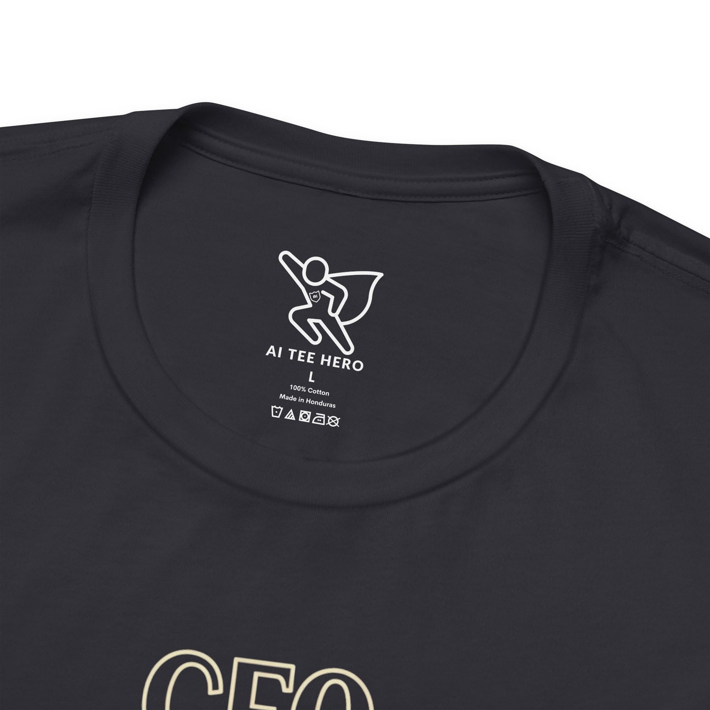 "CEO: Chief Espresso Officer" CW-1 Unisex Jersey T-Shirt for Baristas, Funny Coffee Shirt for Gifts, Perfect for Birthdays, Coffee Shop Outfits