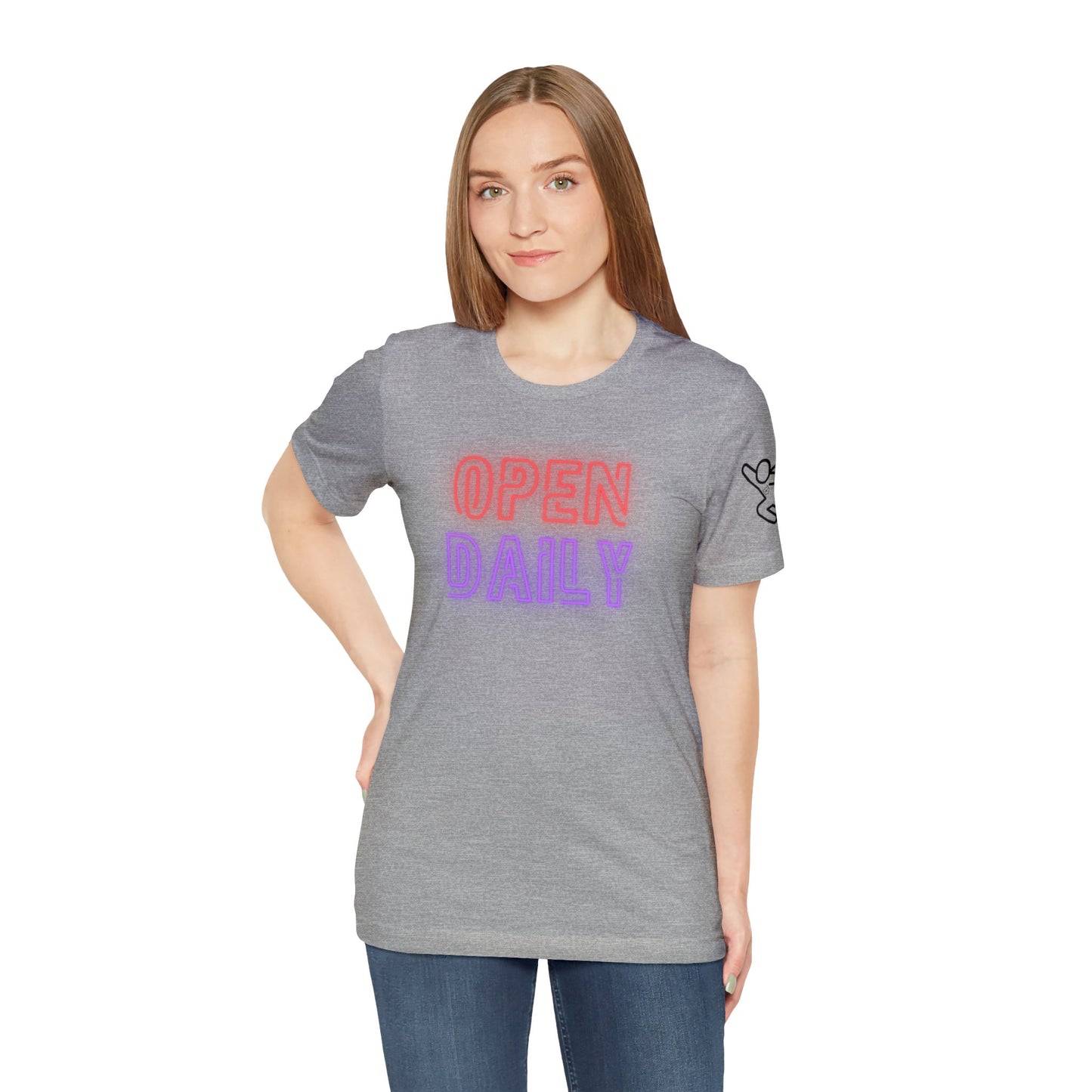 Neon Daily Unisex Jersey Short Sleeve Graphic Tee
