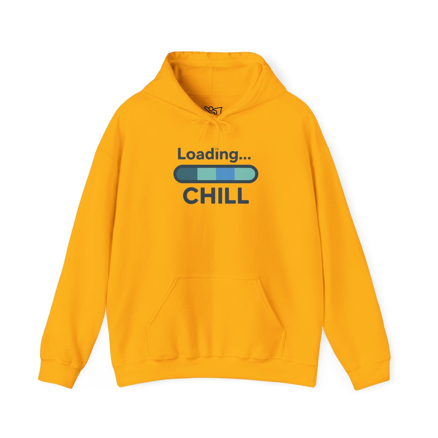 "Loading Chill" Unisex Hoodie, Cozy Sweatshirt for Relaxation, Perfect for Gifts, Chill Vibes, Casual Wear