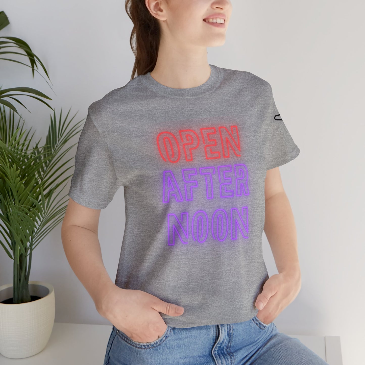 Neon Noon Unisex Jersey Short Sleeve Graphic Tee