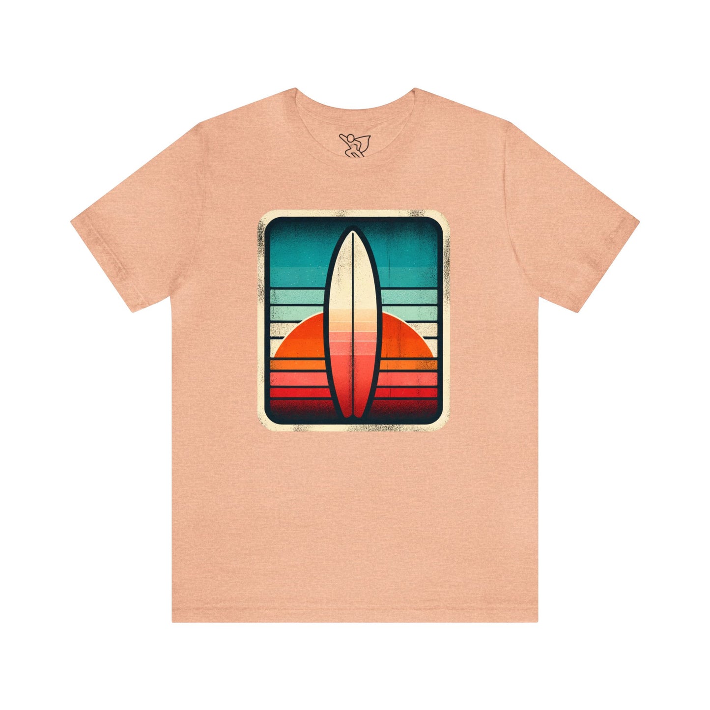 Sunset Swell Serenity - Tee - AI Tee Hero
