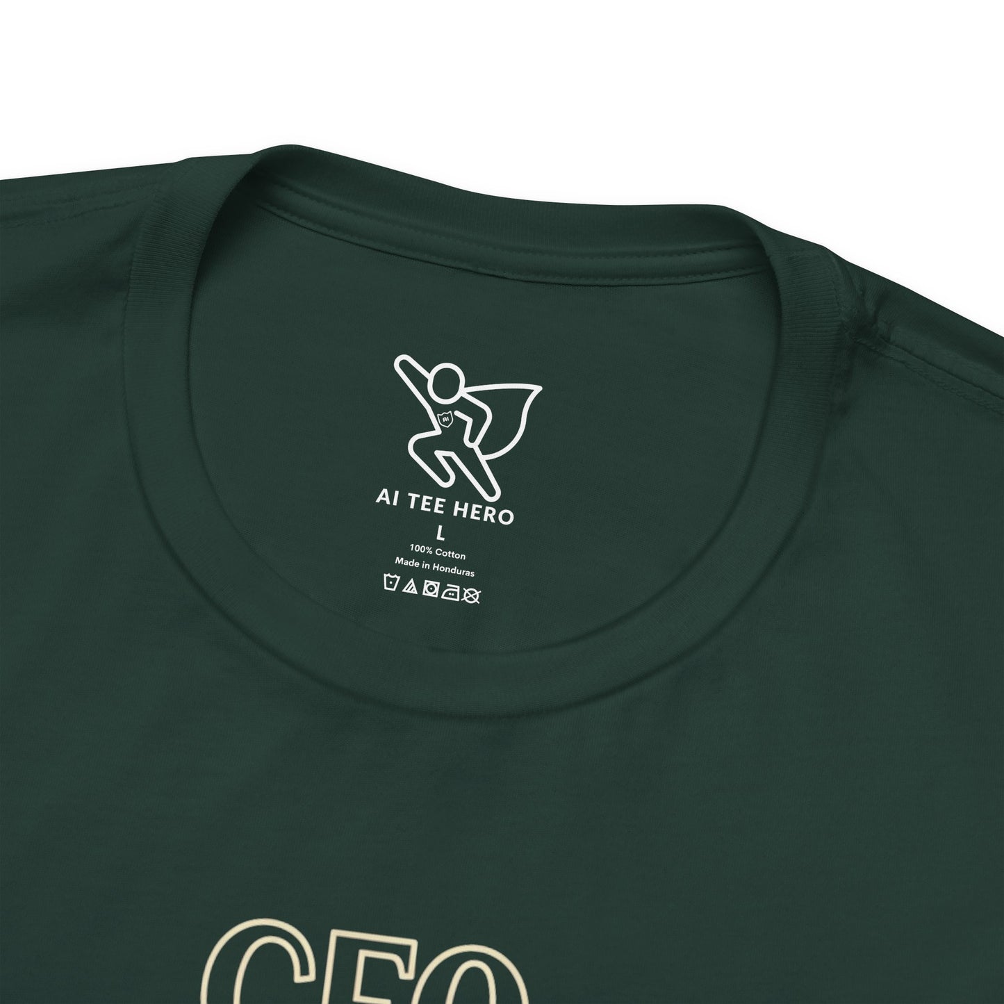 "CEO: Chief Espresso Officer" CW-1 Unisex Jersey T-Shirt for Baristas, Funny Coffee Shirt for Gifts, Perfect for Birthdays, Coffee Shop Outfits