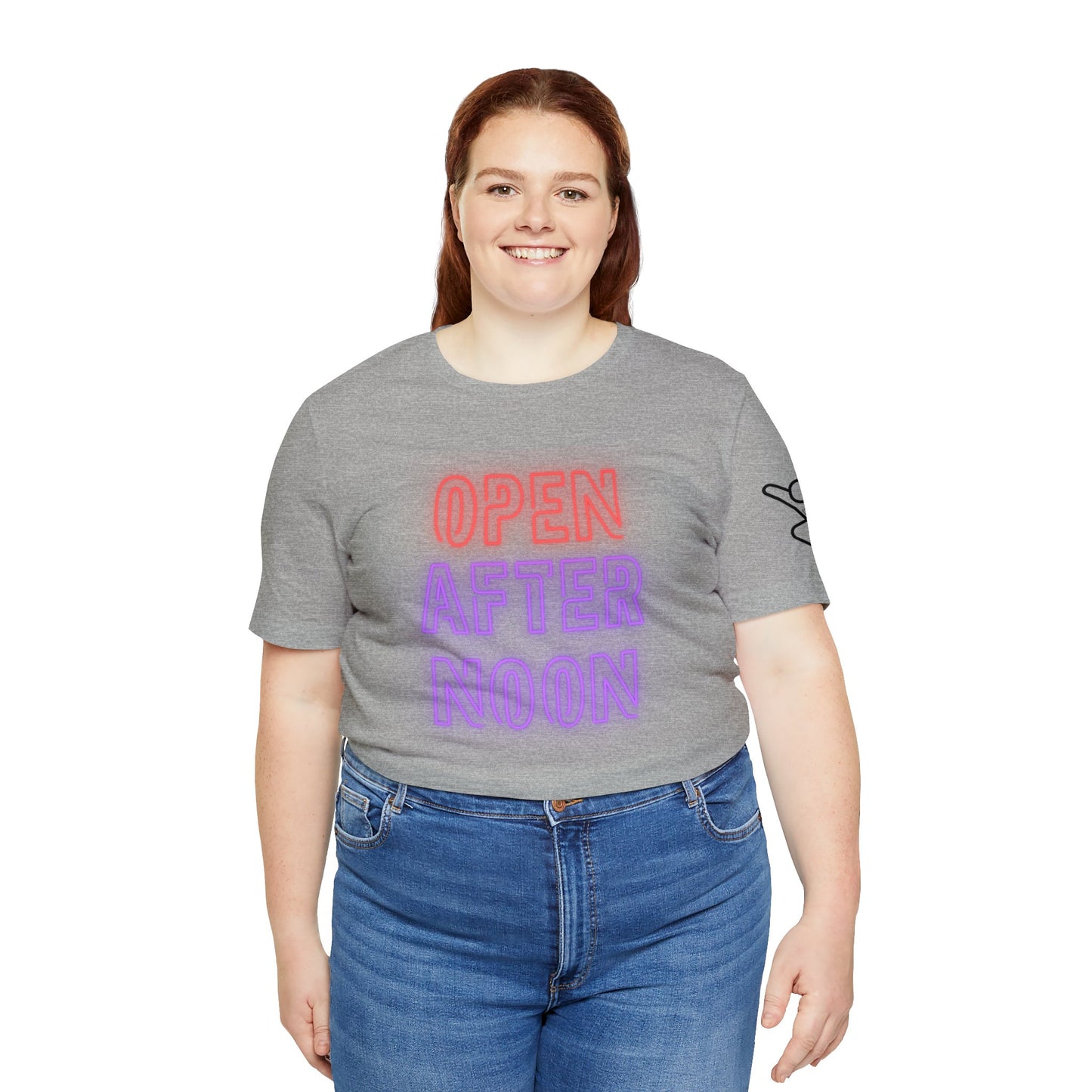 Neon Noon Unisex Jersey Short Sleeve Graphic Tee