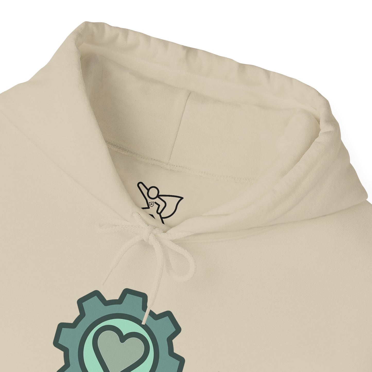 "Engineered for Love" Hoodie Cozy Unisex Sweatshirt, Perfect Gift for Engineers, Valentine's Day, Casual Wear, Birthday Present CW-1 Teal