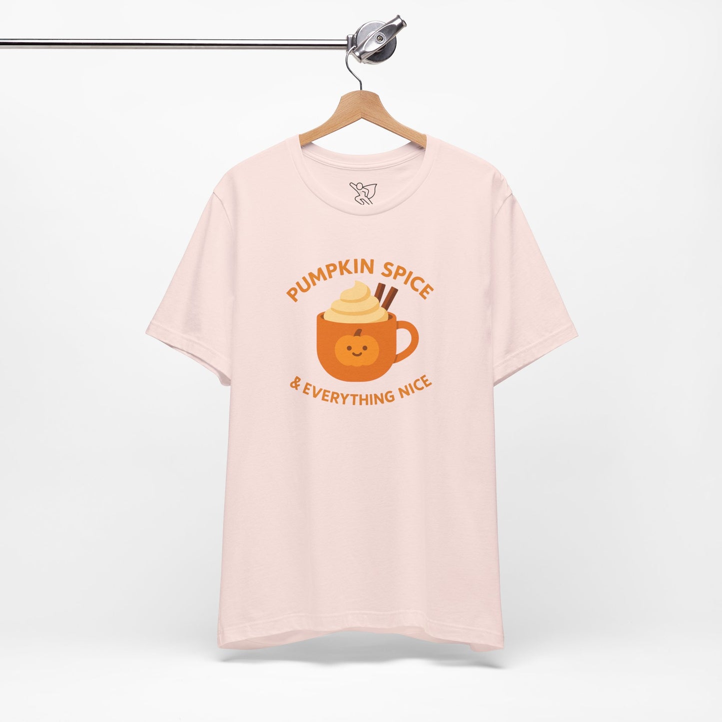 "Pumpkin Spice & Everything Nice" Fall T-Shirt, Autumn Fashion, Cozy Casual Wear, Pumpkin Lovers Gift, Seasonal Apparel