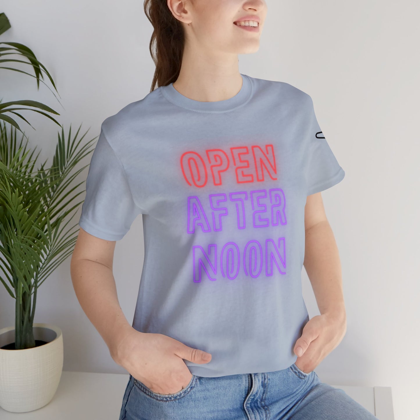 Neon Noon Unisex Jersey Short Sleeve Graphic Tee