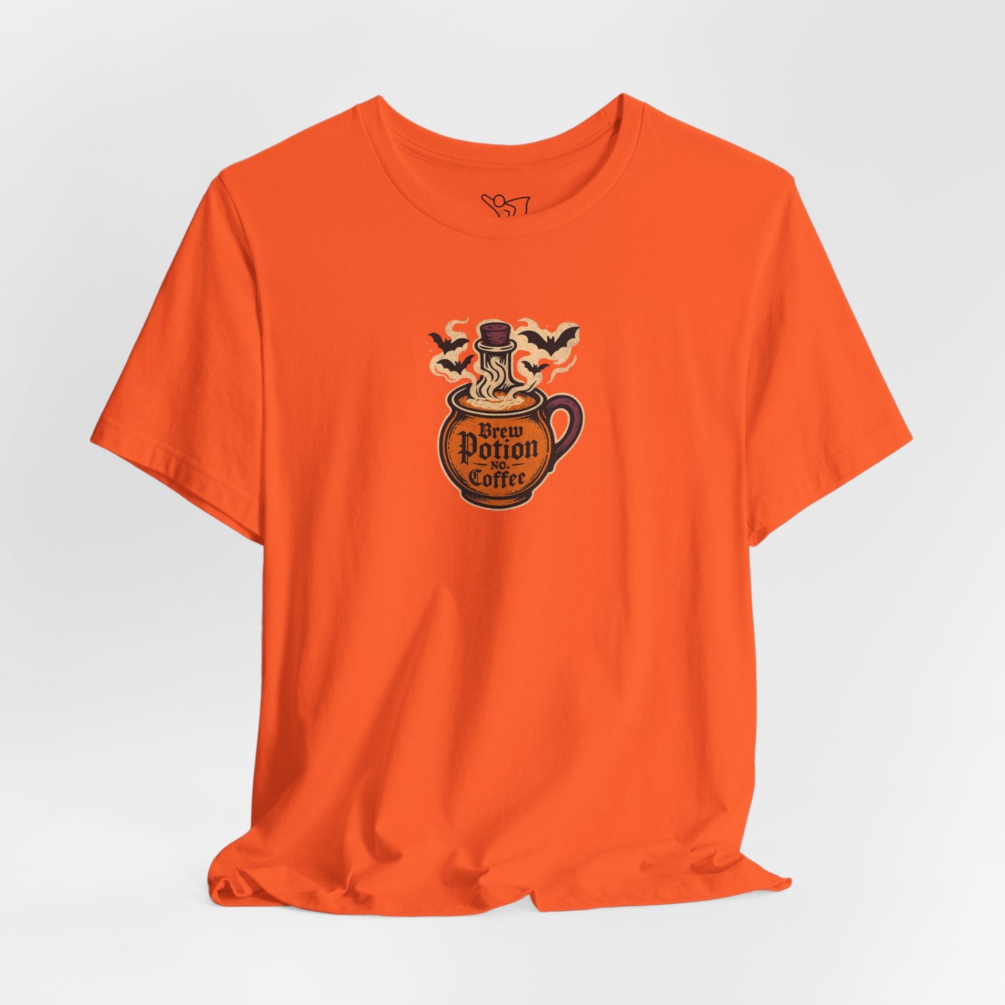 "Coffee Potion" Unisex Tee, Casual Wear, Gift for Coffee Lovers, Magical T-Shirt, Witchy Apparel, Coffee Enthusiast Presents