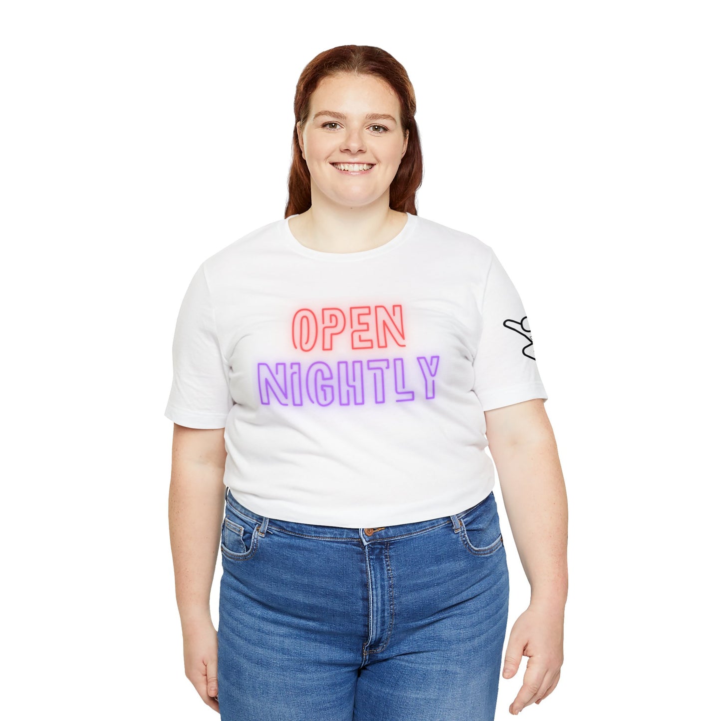 Neon Nightly Unisex Jersey Short Sleeve Graphic Tee