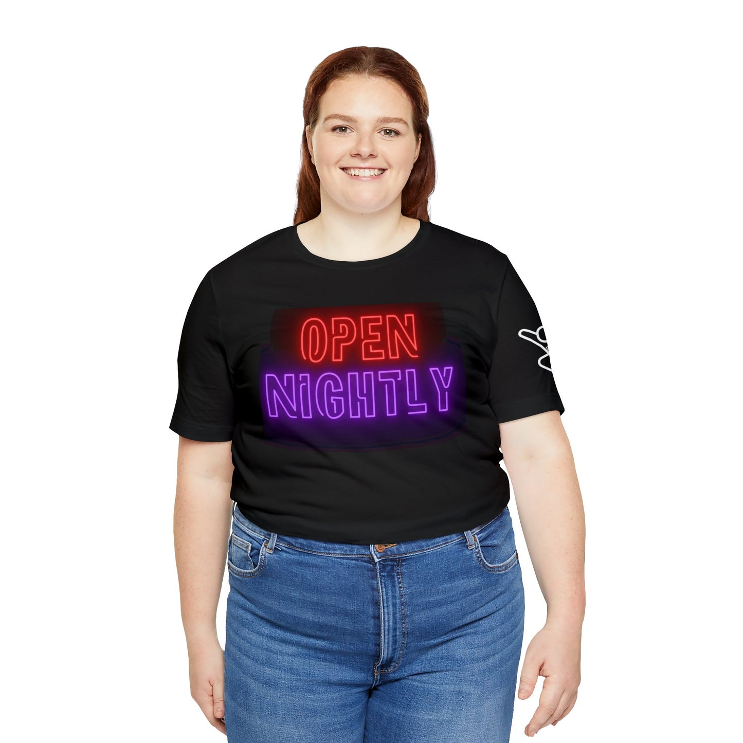 Neon Nightly Unisex Jersey Short Sleeve Graphic Tee