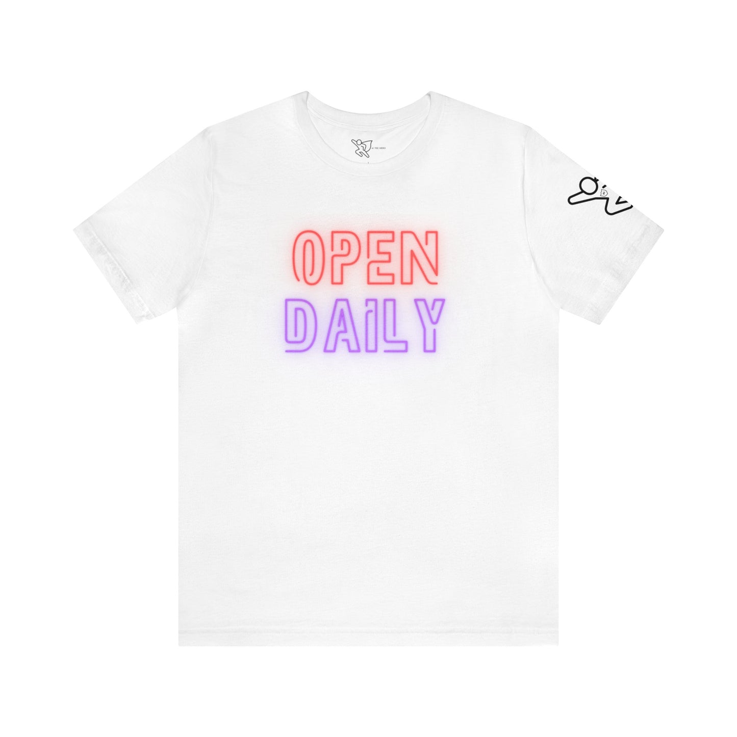 Neon Daily Unisex Jersey Short Sleeve Graphic Tee
