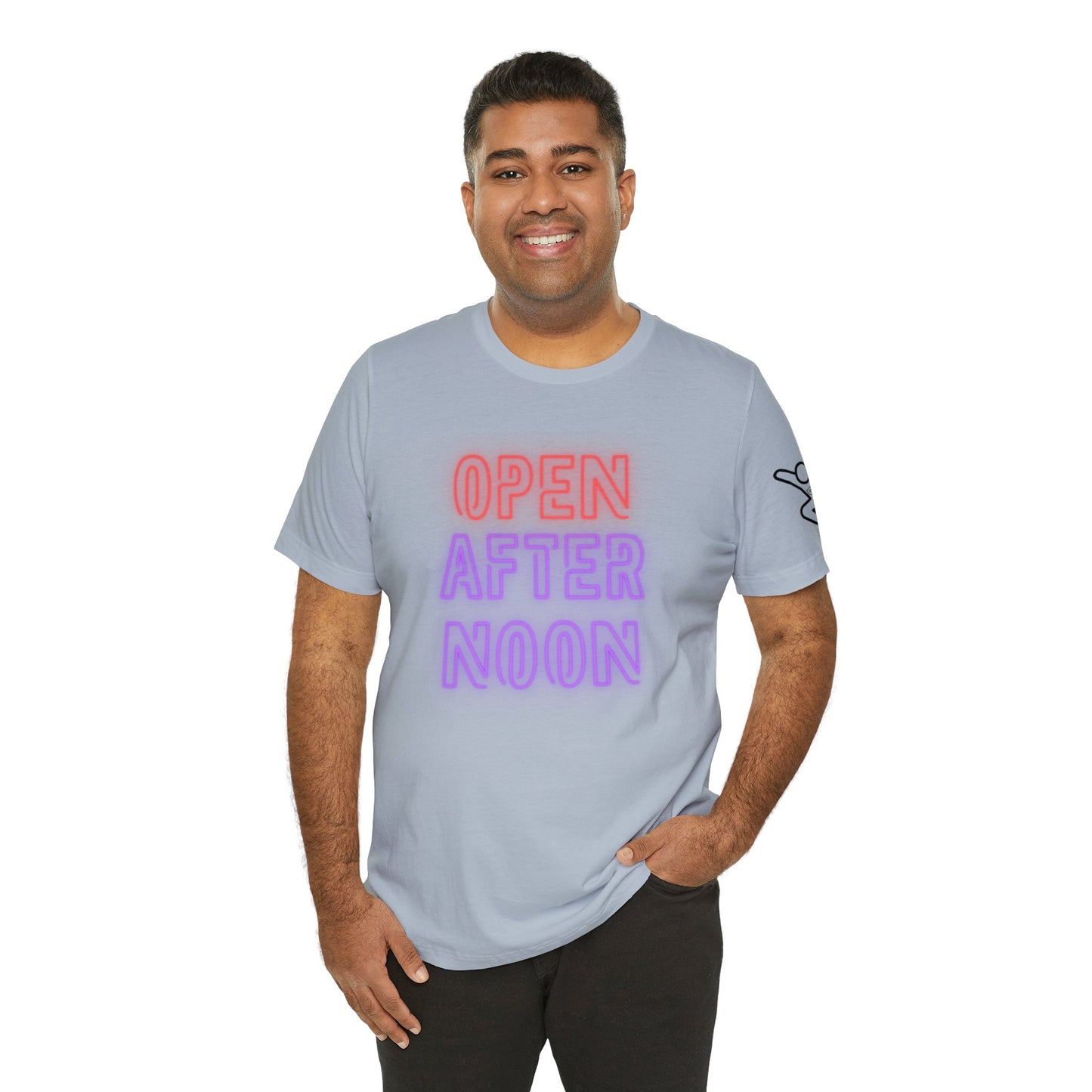 Neon Noon Unisex Jersey Short Sleeve Graphic Tee