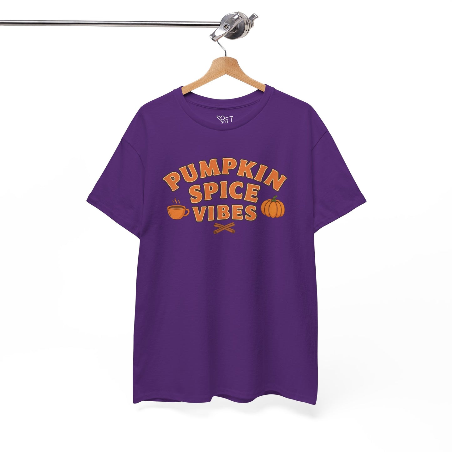 "Pumpkin Spice Vibes" Unisex Autumn T-Shirt for Fall, Cozy Apparel, Pumpkin Lover Gift, Halloween Party Wear