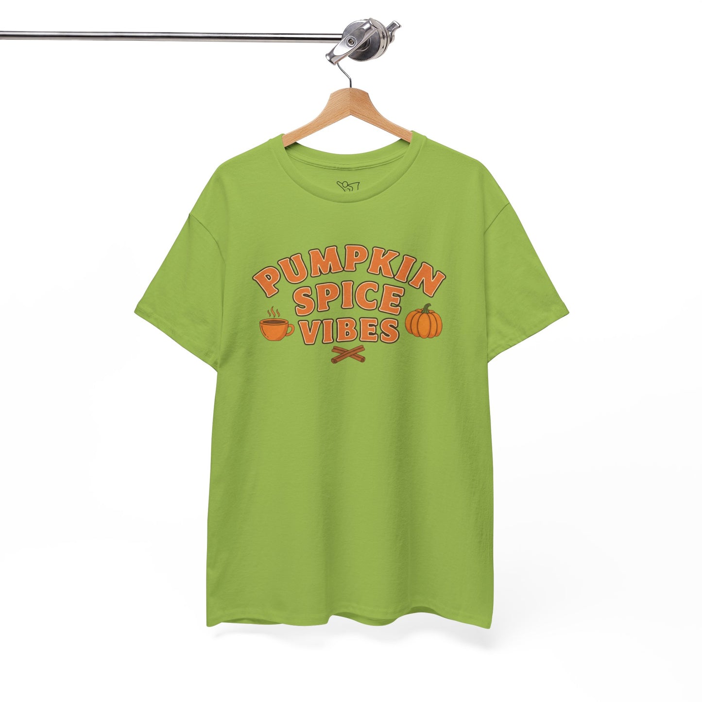 "Pumpkin Spice Vibes" Unisex Autumn T-Shirt for Fall, Cozy Apparel, Pumpkin Lover Gift, Halloween Party Wear