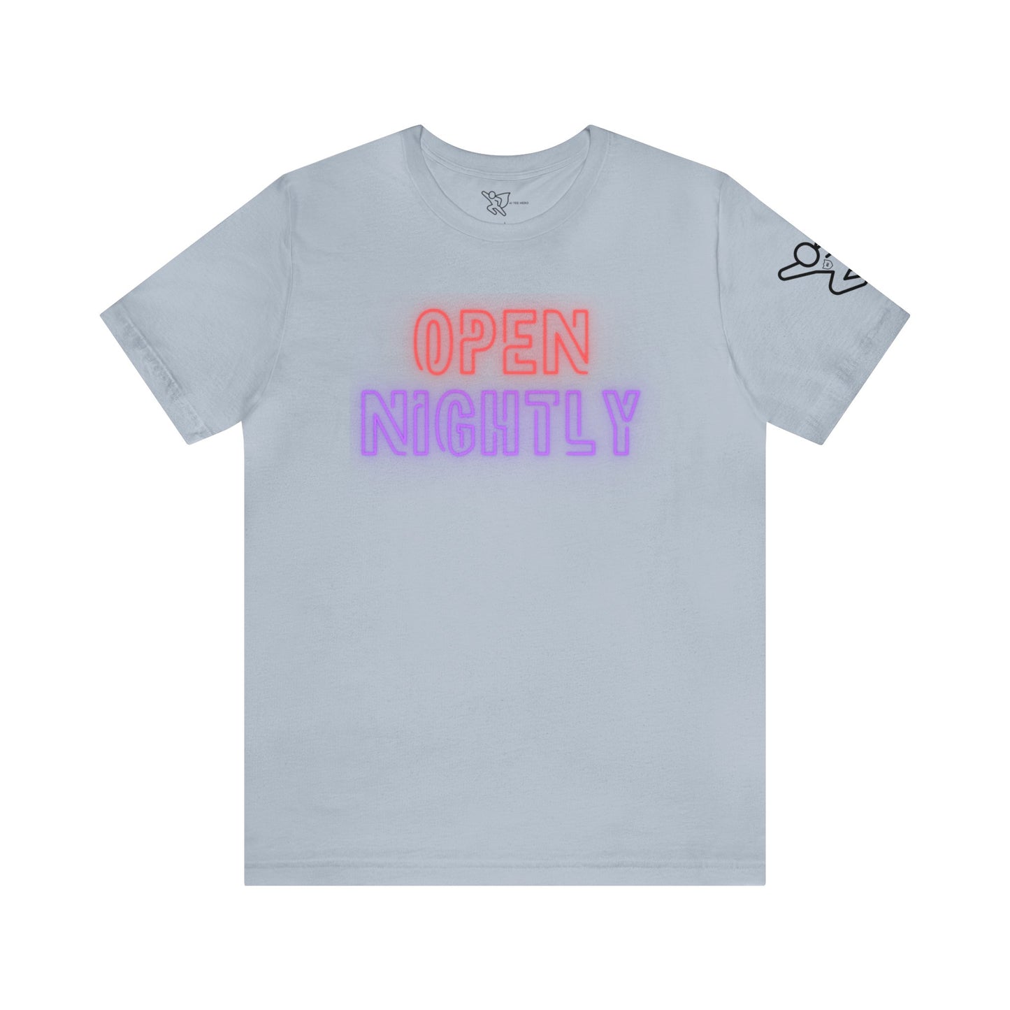 Neon Nightly Unisex Jersey Short Sleeve Graphic Tee