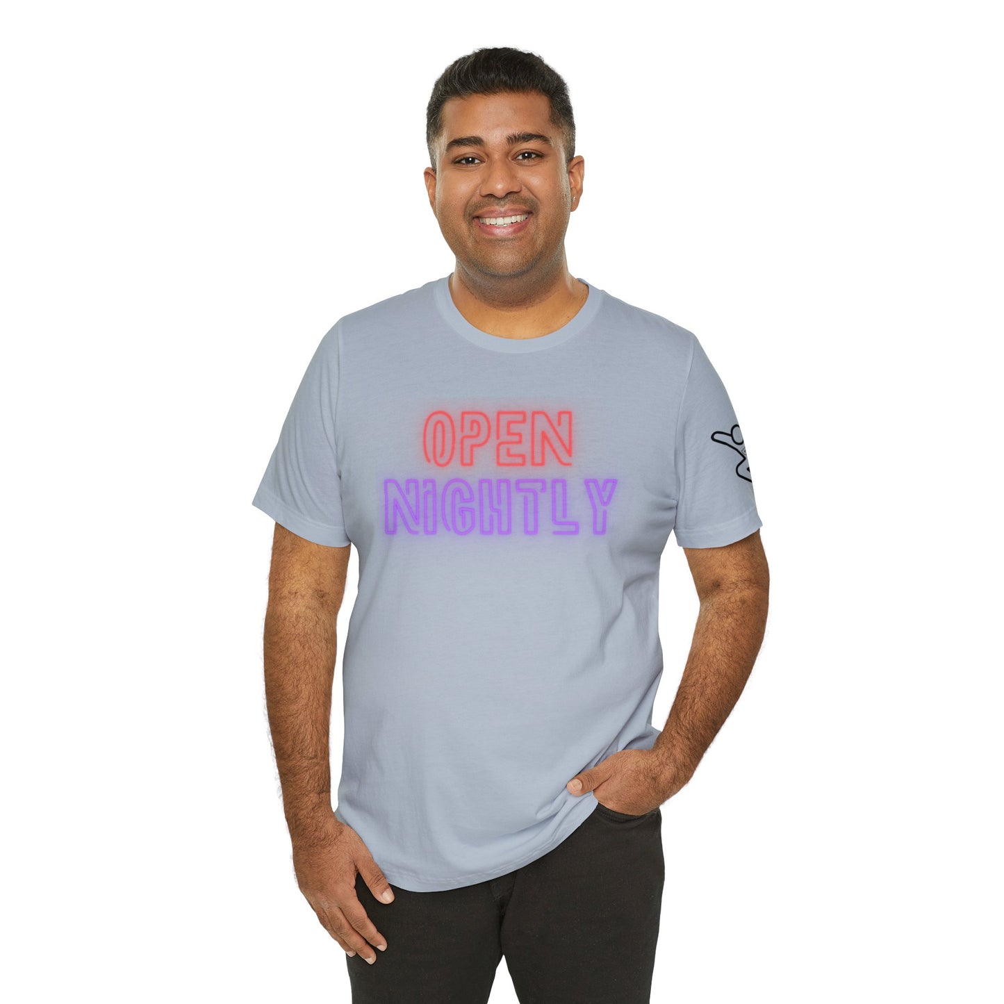 Neon Nightly Unisex Jersey Short Sleeve Graphic Tee