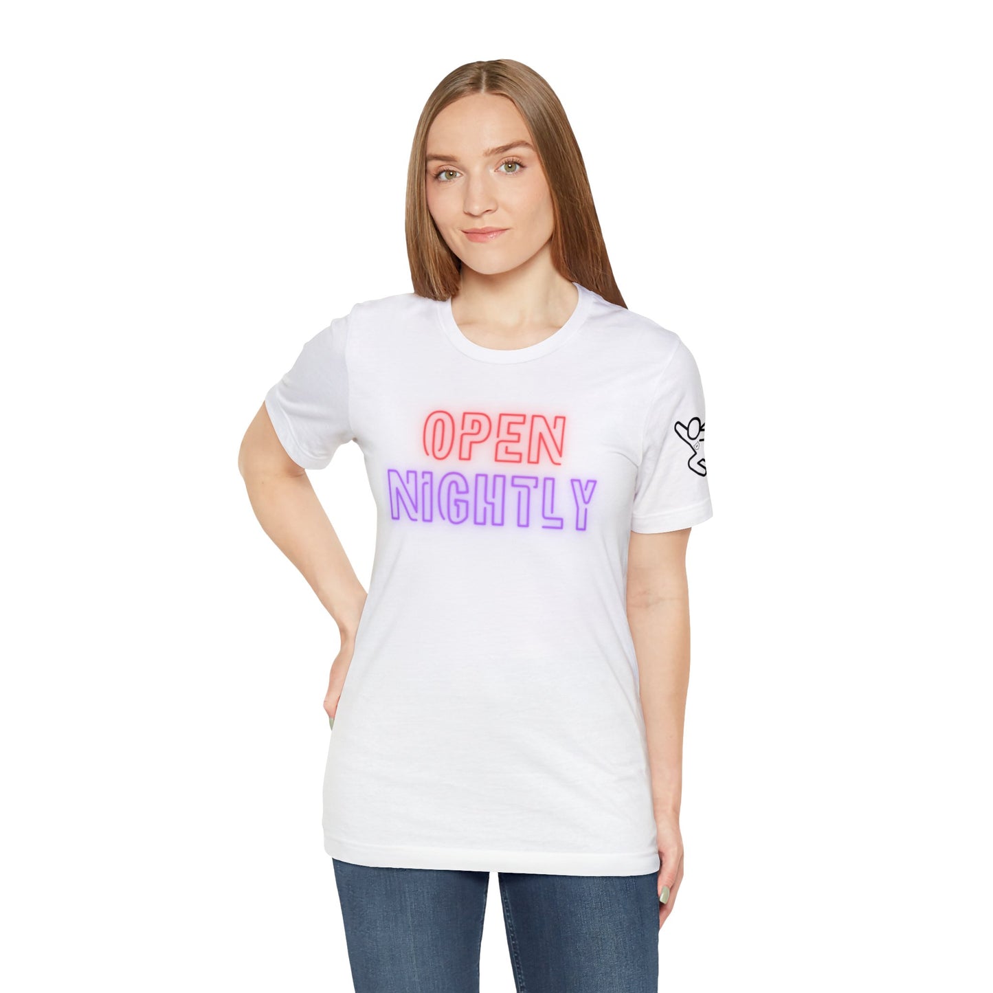 Neon Nightly Unisex Jersey Short Sleeve Graphic Tee
