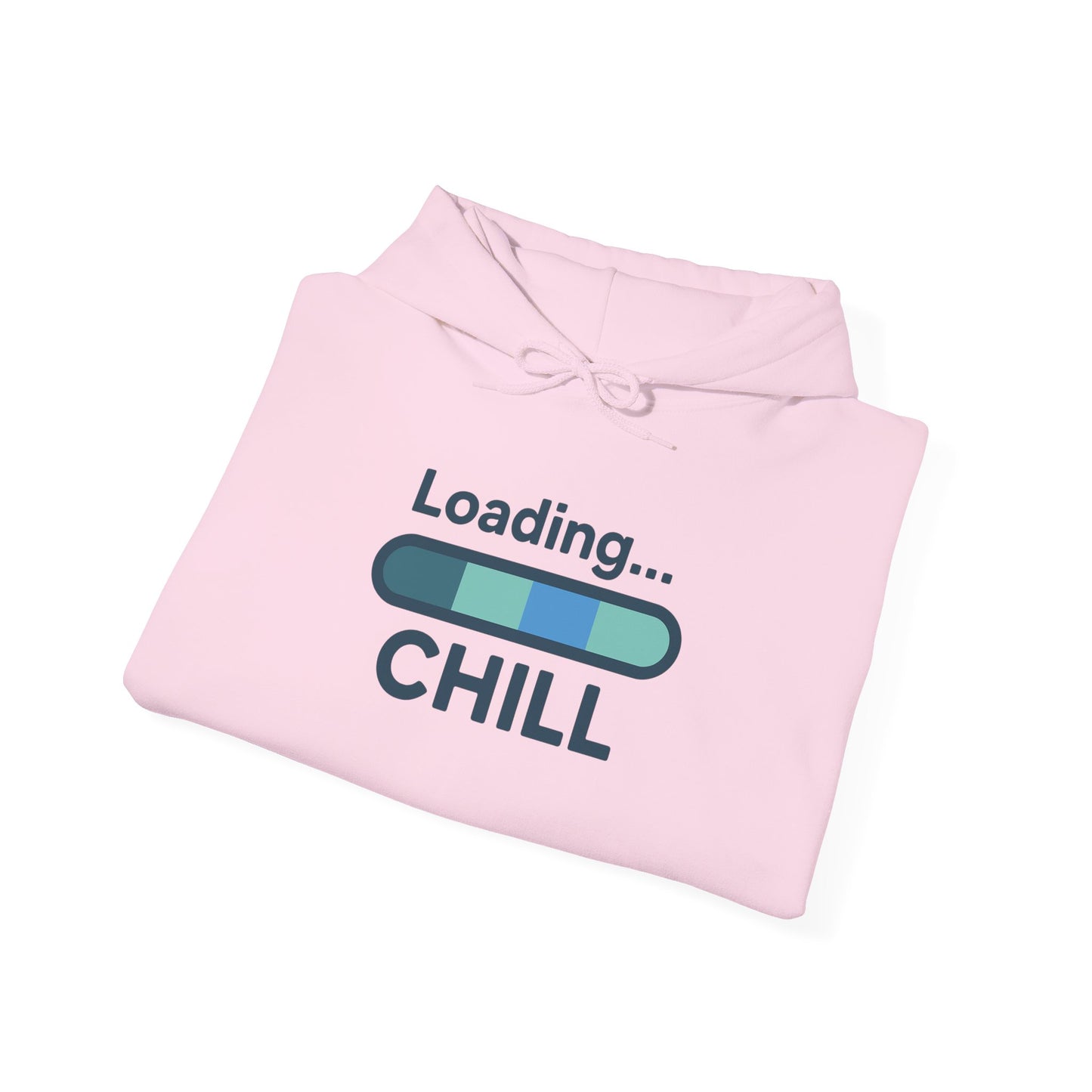 "Loading Chill" Unisex Hoodie, Cozy Sweatshirt for Relaxation, Perfect for Gifts, Chill Vibes, Casual Wear