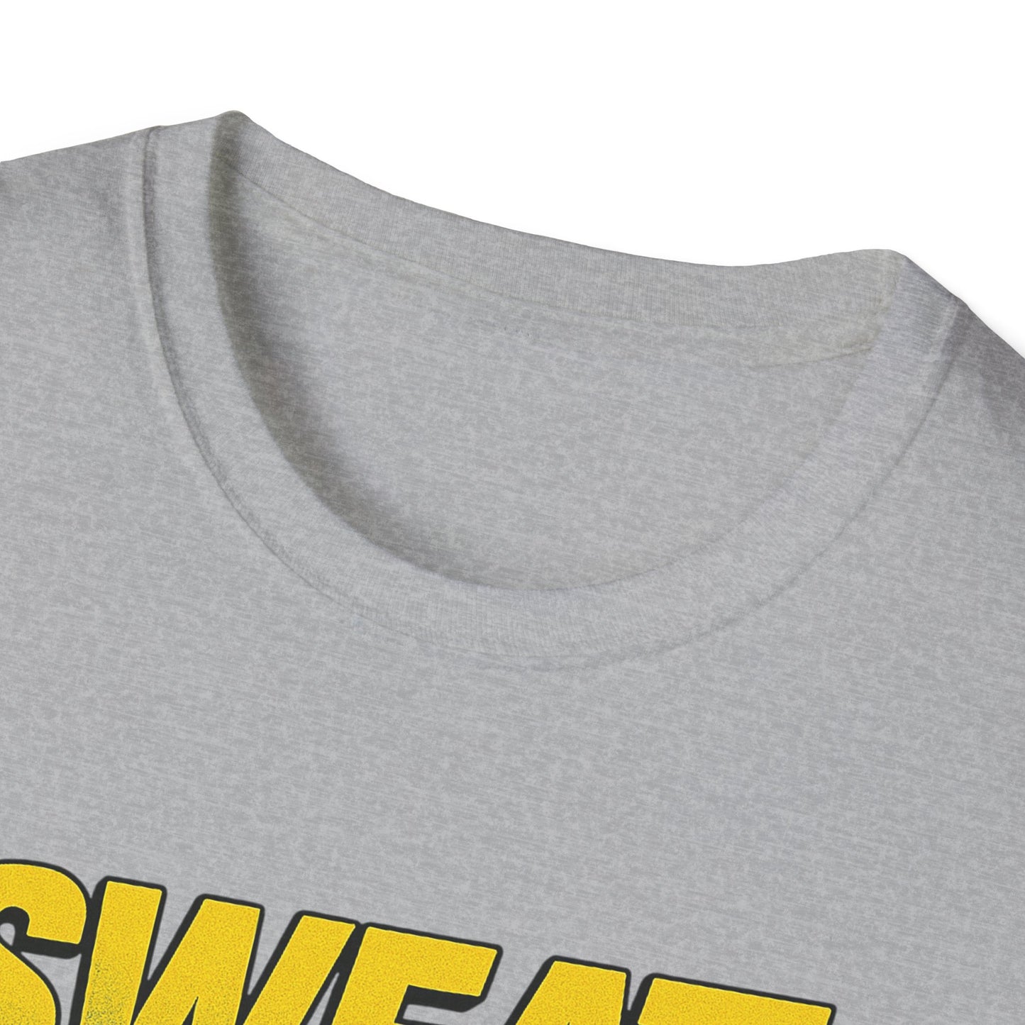 "Sweat Now, Shine Later." Motivational Unisex T-Shirt - Casual Tee for Fitness, Gym Wear, Inspirational Gift, Active Lifestyle Clothing