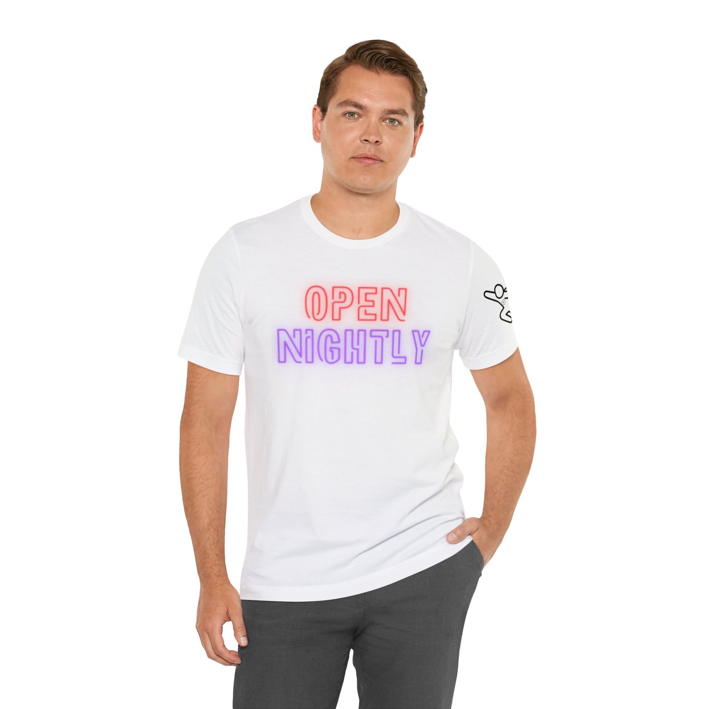 Neon Nightly Unisex Jersey Short Sleeve Graphic Tee