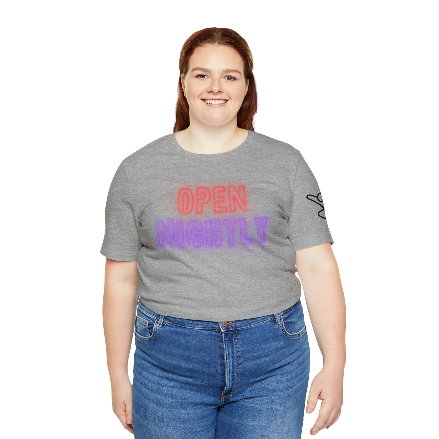 Neon Nightly Unisex Jersey Short Sleeve Graphic Tee