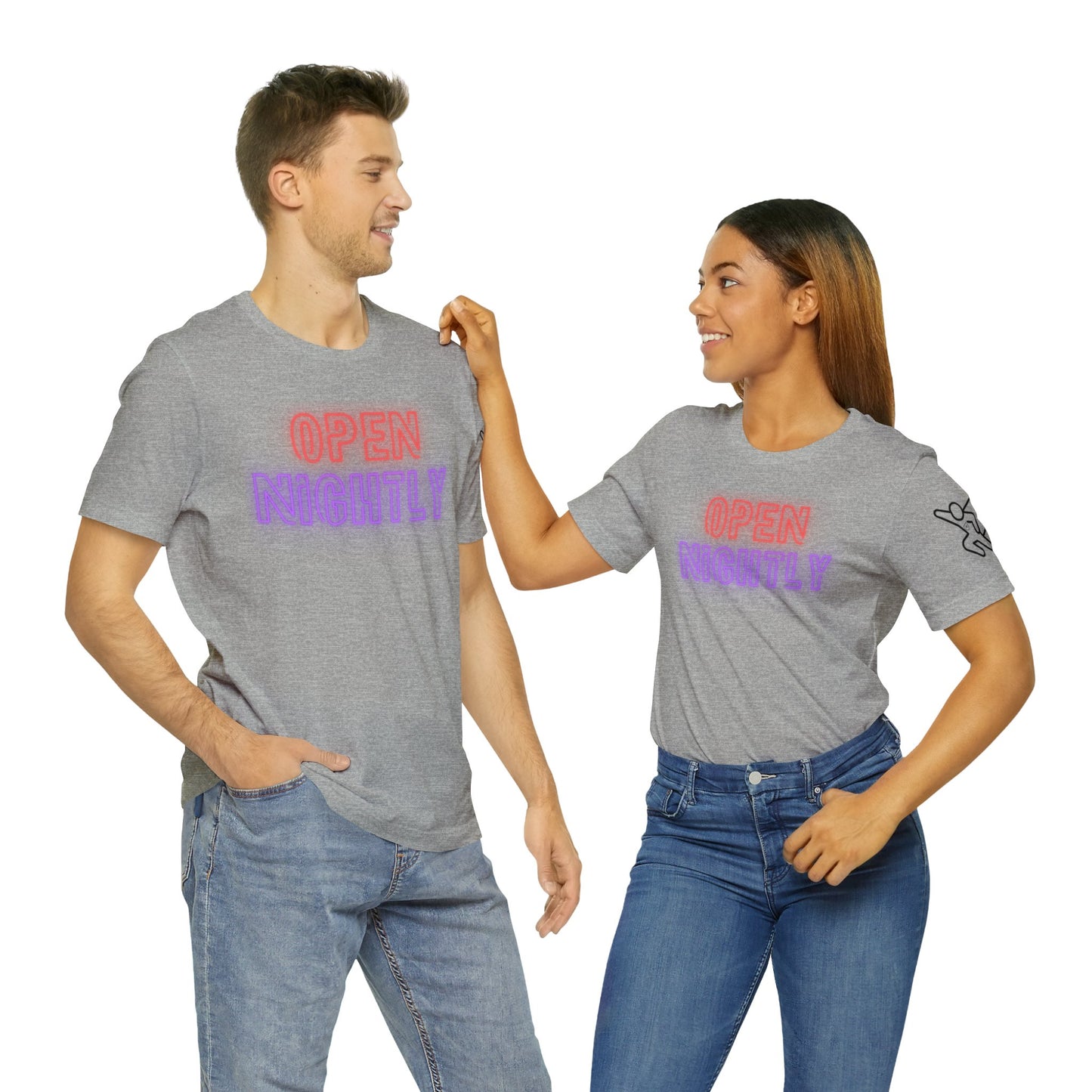 Neon Nightly Unisex Jersey Short Sleeve Graphic Tee