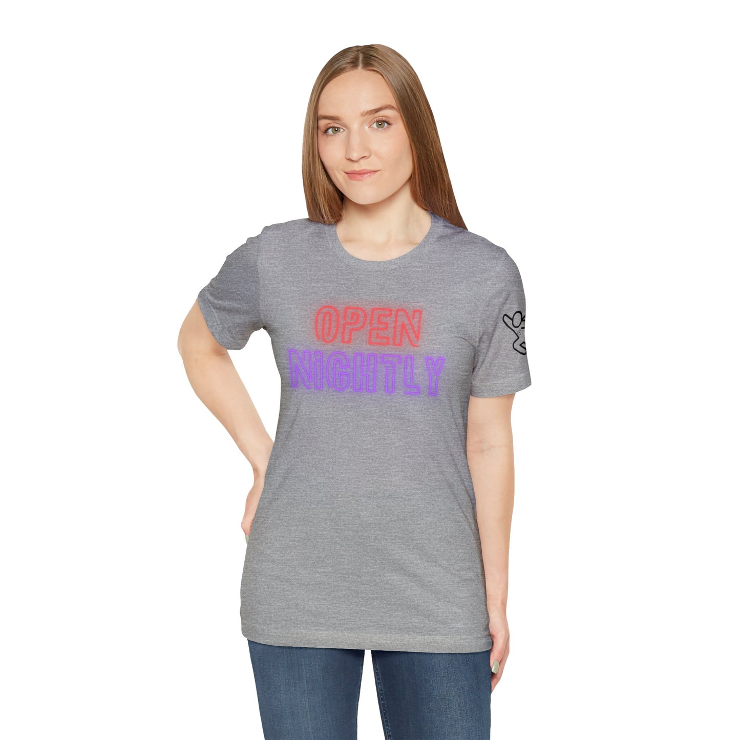 Neon Nightly Unisex Jersey Short Sleeve Graphic Tee