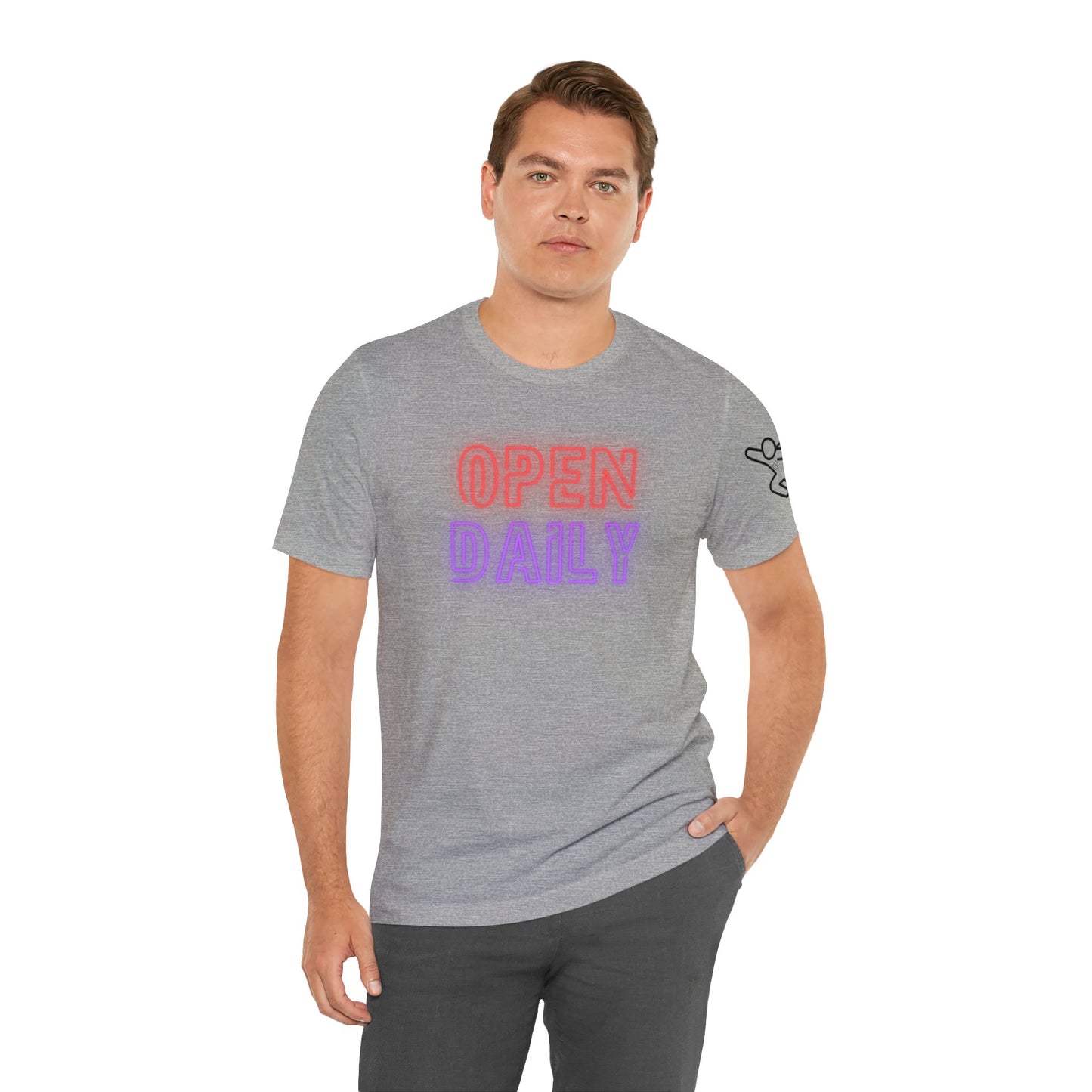 Neon Daily Unisex Jersey Short Sleeve Graphic Tee