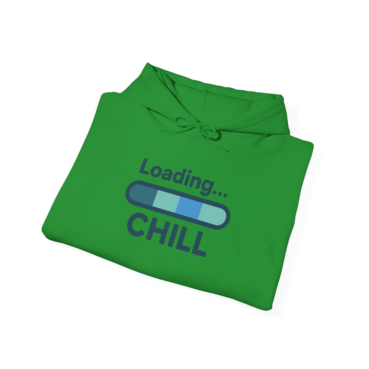 "Loading Chill" Unisex Hoodie, Cozy Sweatshirt for Relaxation, Perfect for Gifts, Chill Vibes, Casual Wear